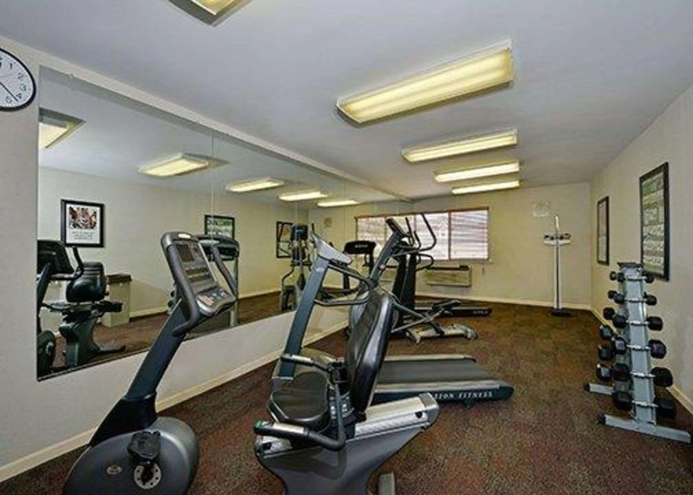 Fitness centre/facilities in Quality Inn & Suites St Charles -West Chicago