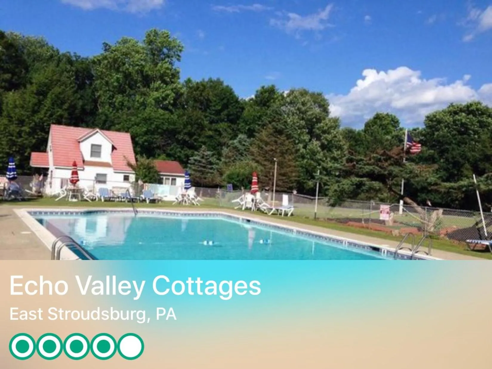 Summer in Echo Valley Cottages