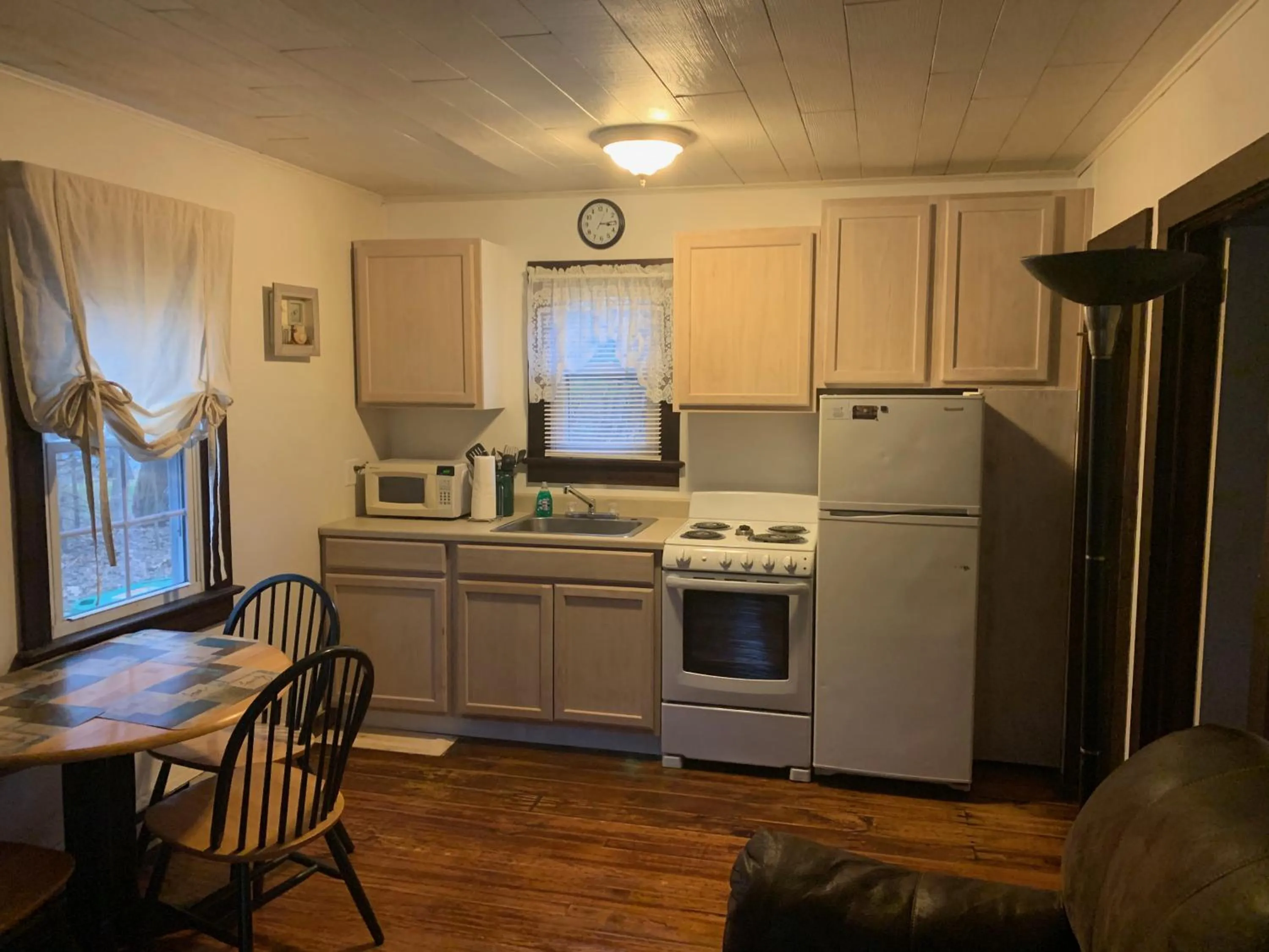 Kitchen or kitchenette in Echo Valley Cottages