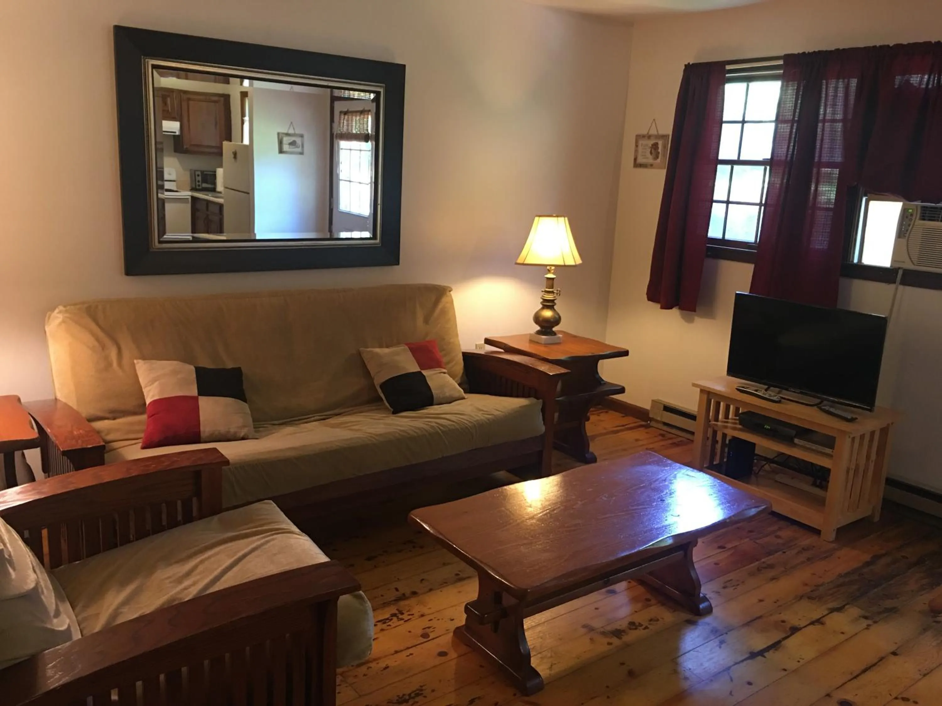 Living room in Echo Valley Cottages