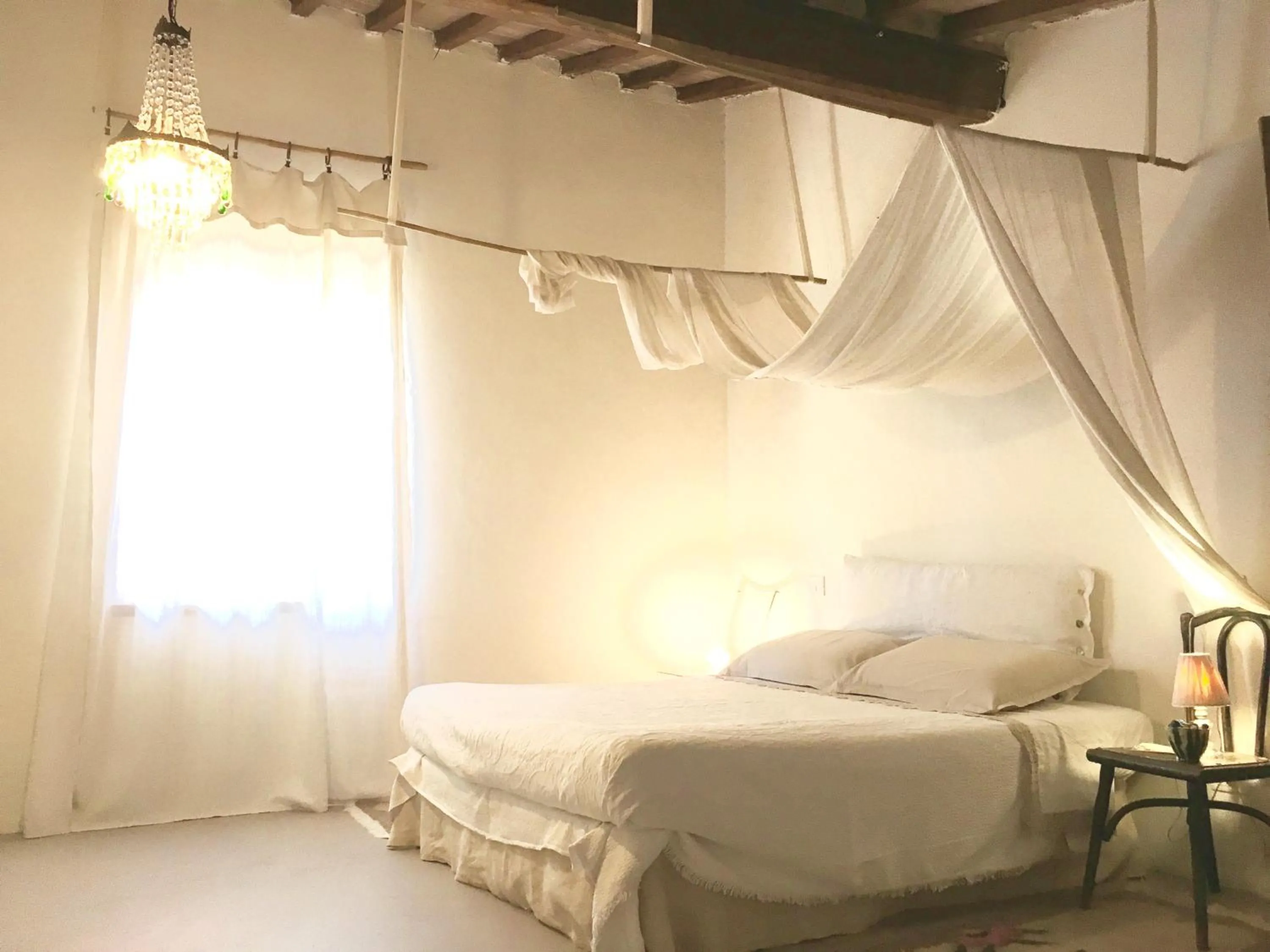 Bedroom, Bed in Capannacce Organic and Horse Farm