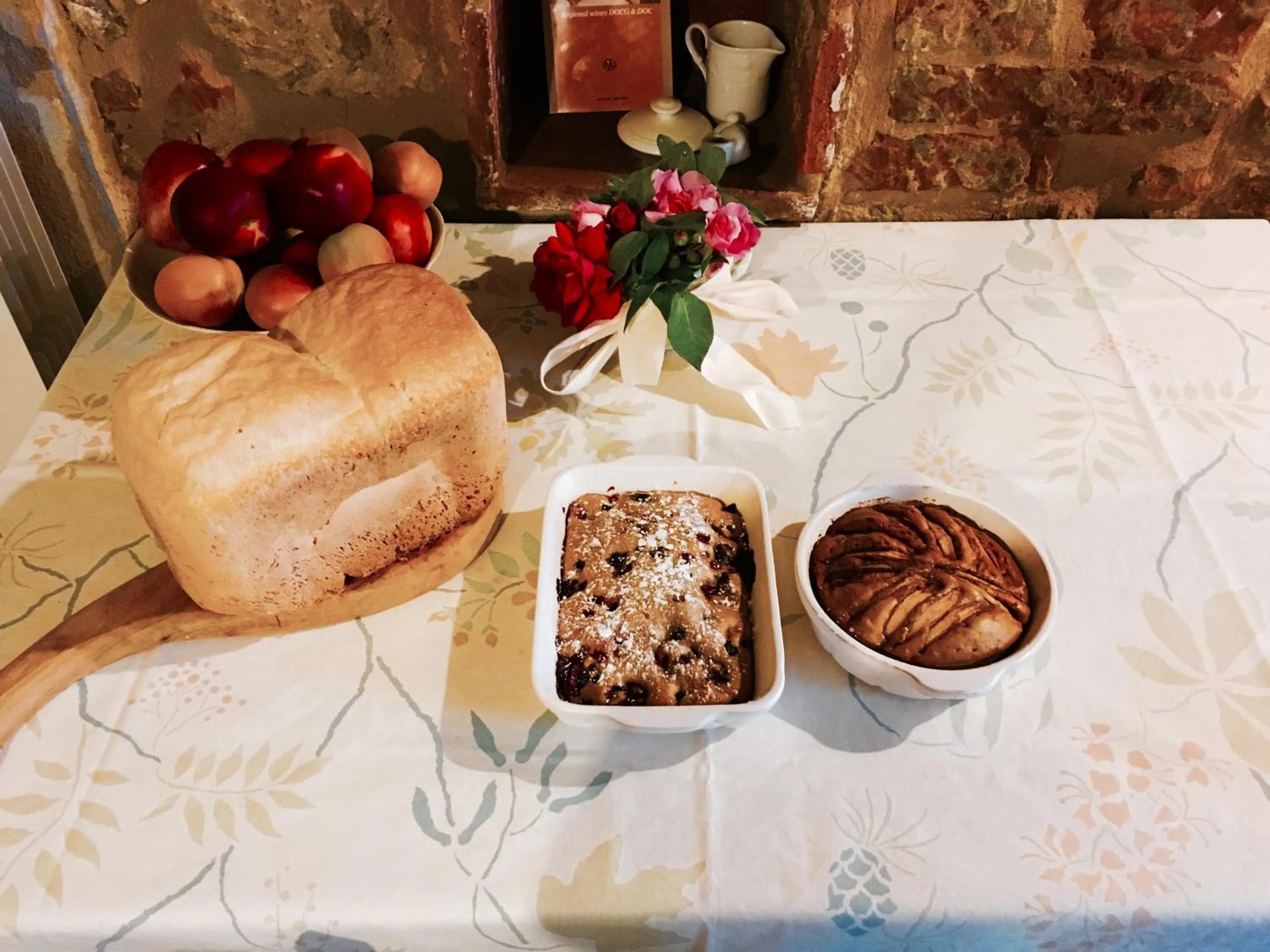 Food close-up in Capannacce Organic and Horse Farm
