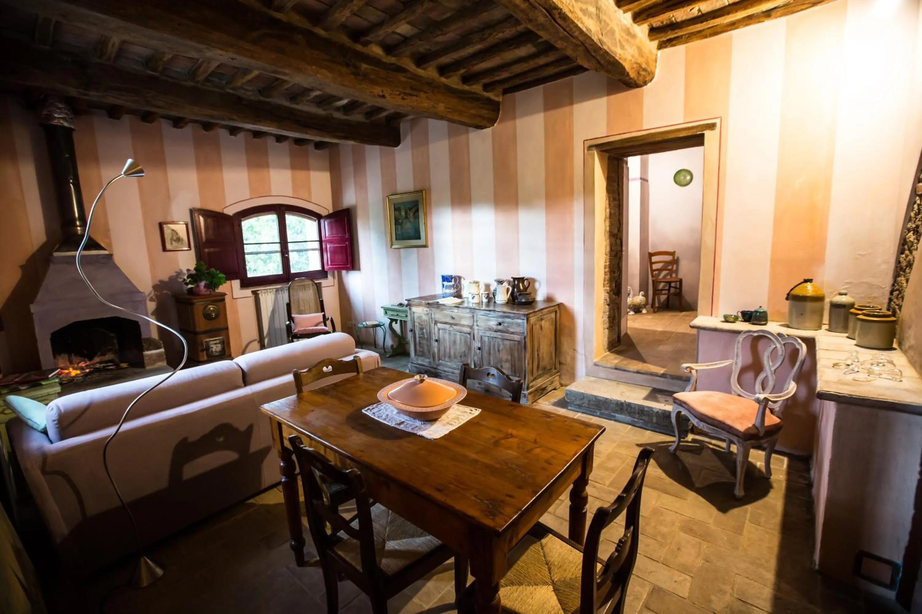 Living room in Capannacce Organic and Horse Farm