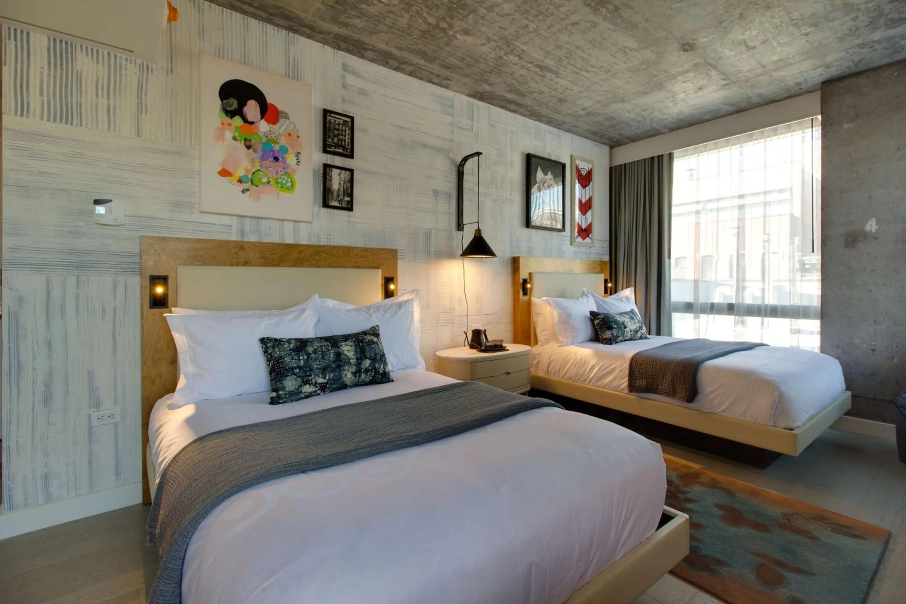 Bedroom, Bed in Hotel 50 Bowery, part of JdV by Hyatt