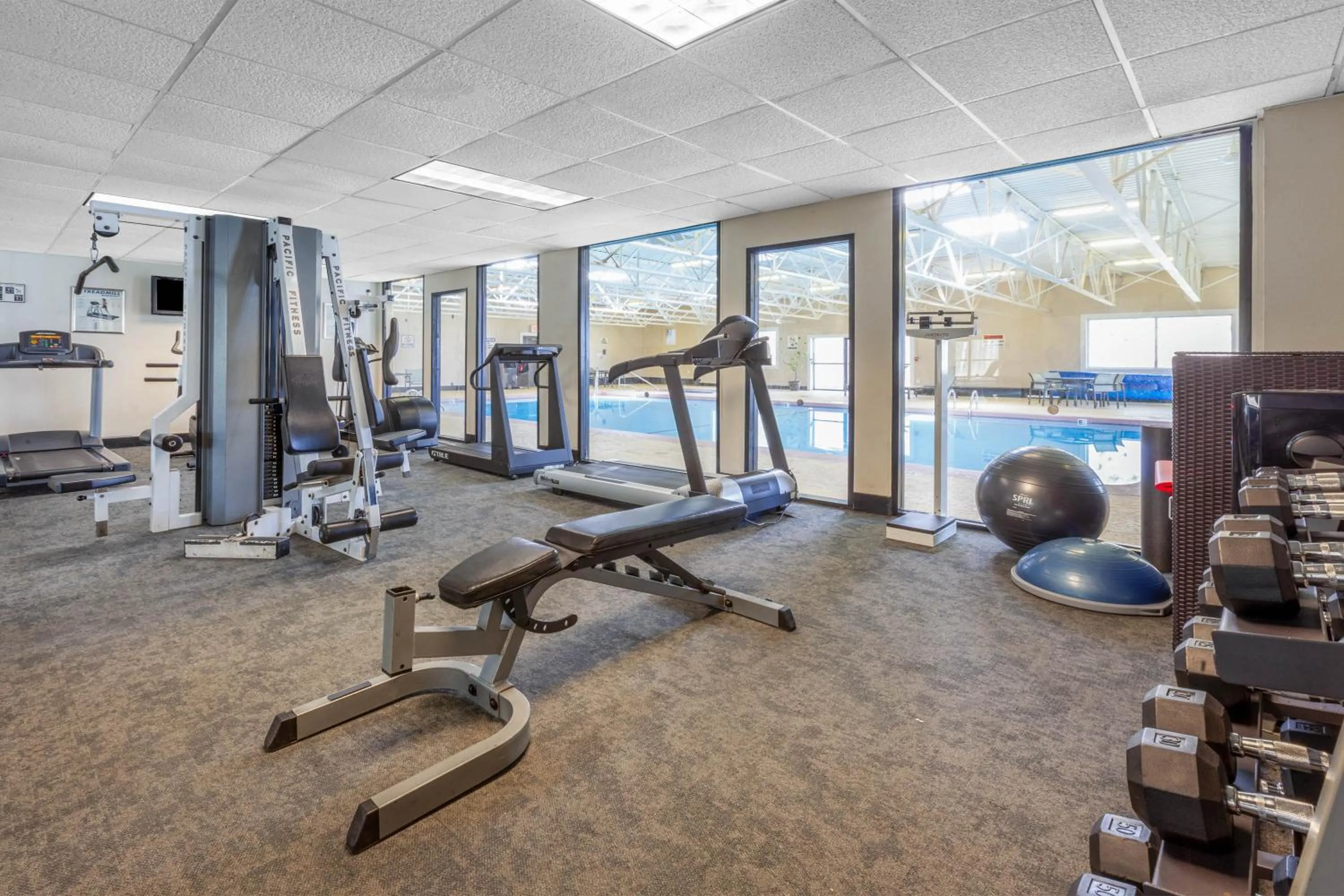 Fitness centre/facilities in Days Inn by Wyndham Plattsburgh
