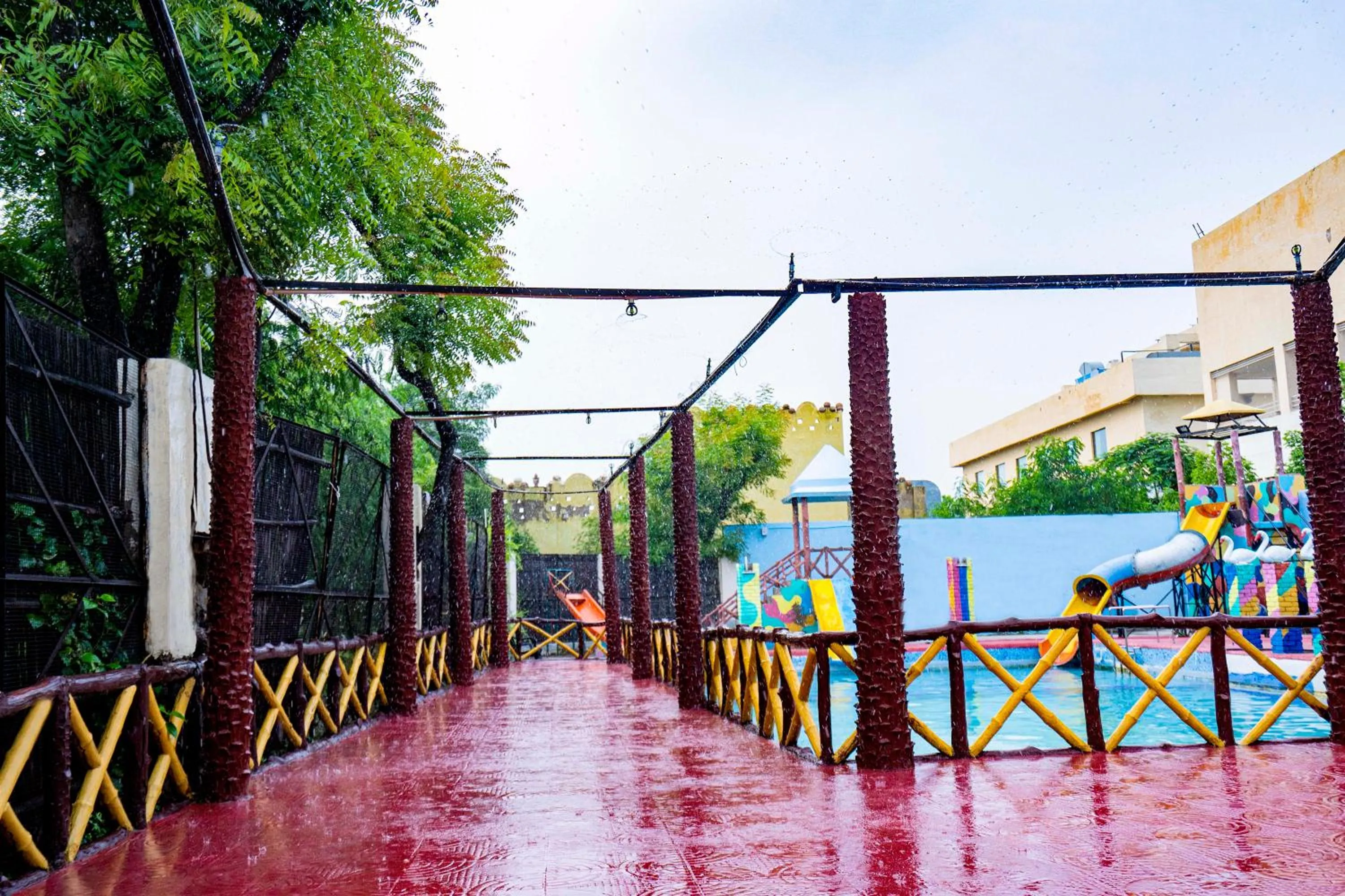 Pool view in Swad Ri Dhani, Ajmer