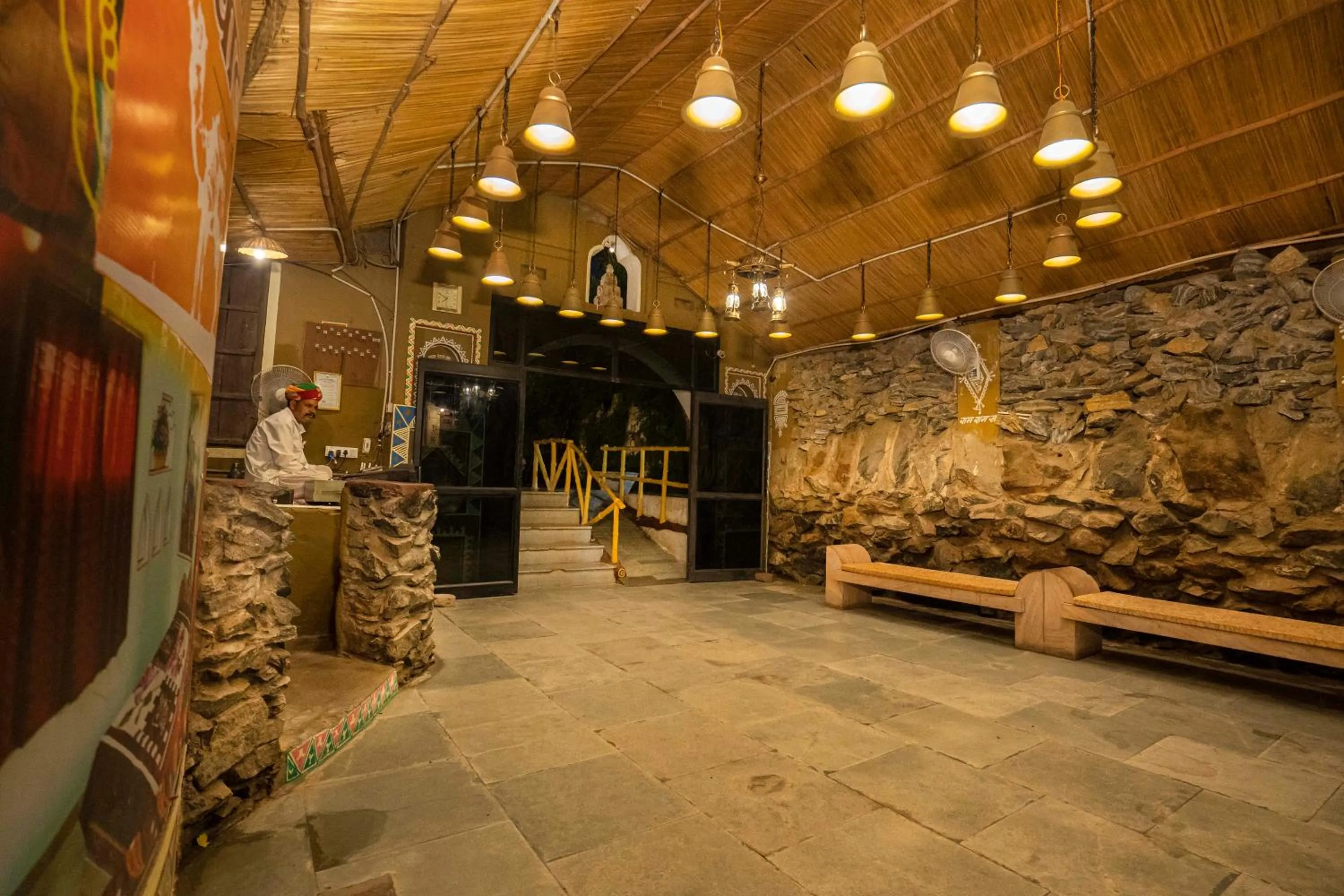 Lobby or reception in Swad Ri Dhani, Ajmer