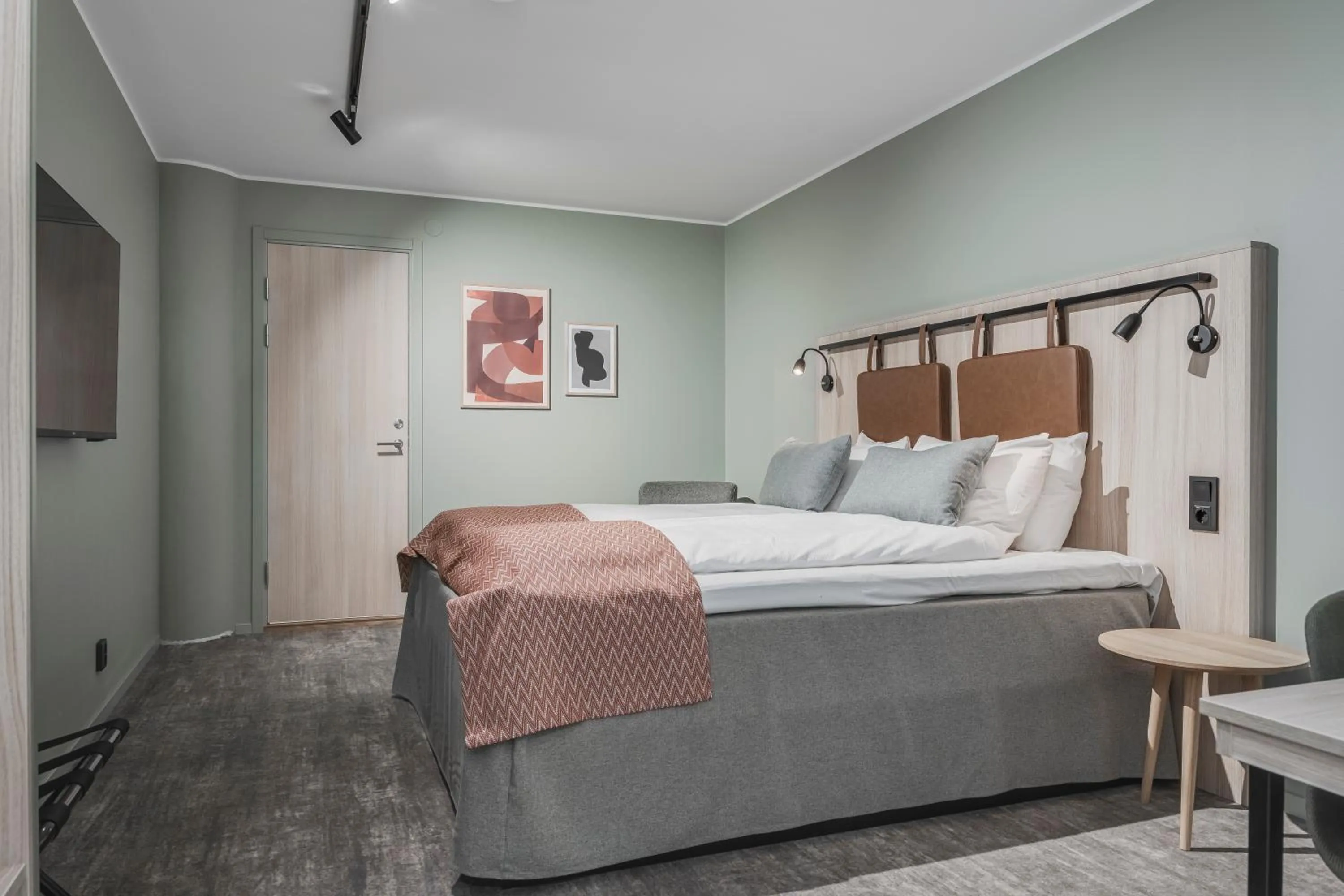 Bed in Quality Hotel Luleå