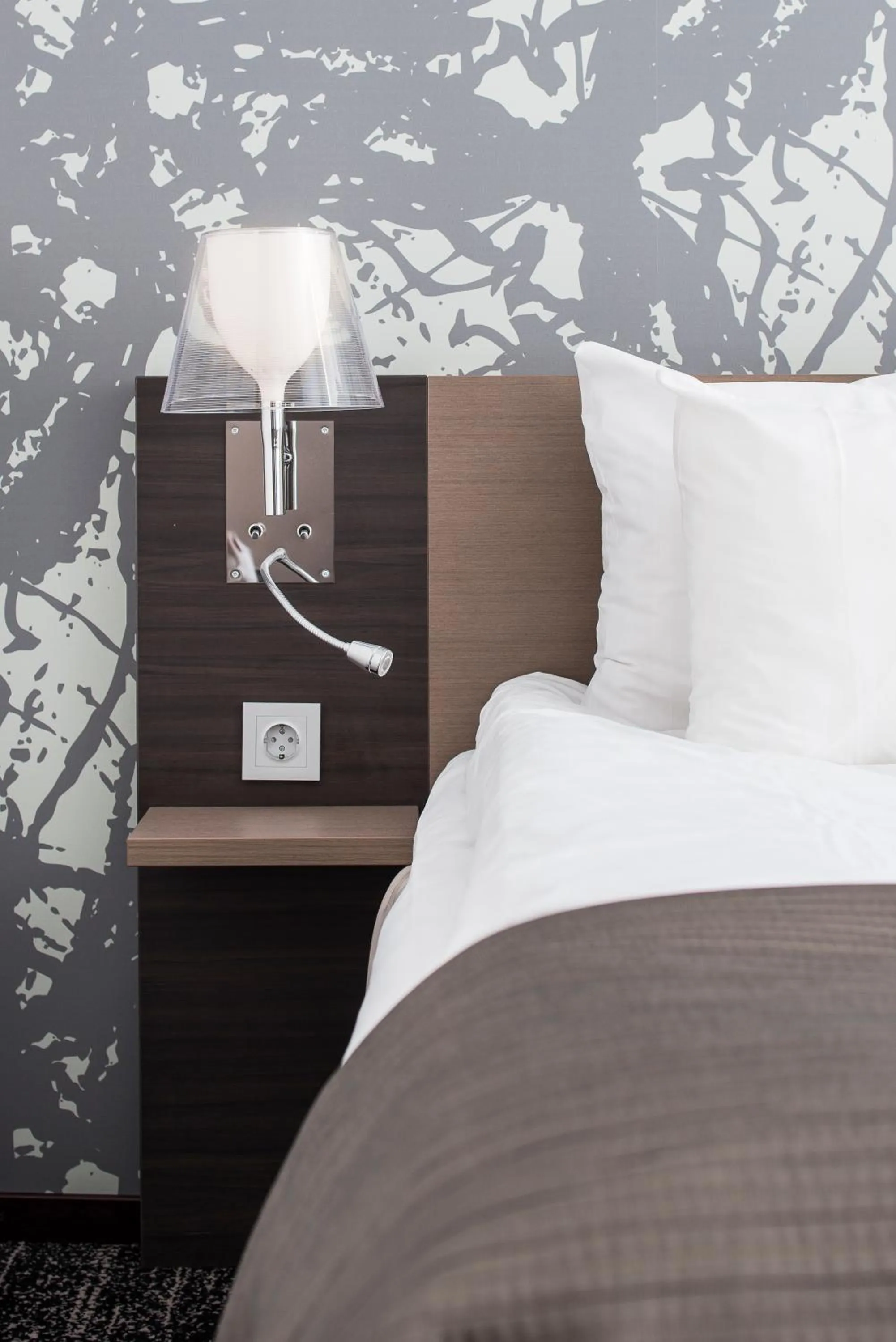 Bed in Quality Hotel Luleå