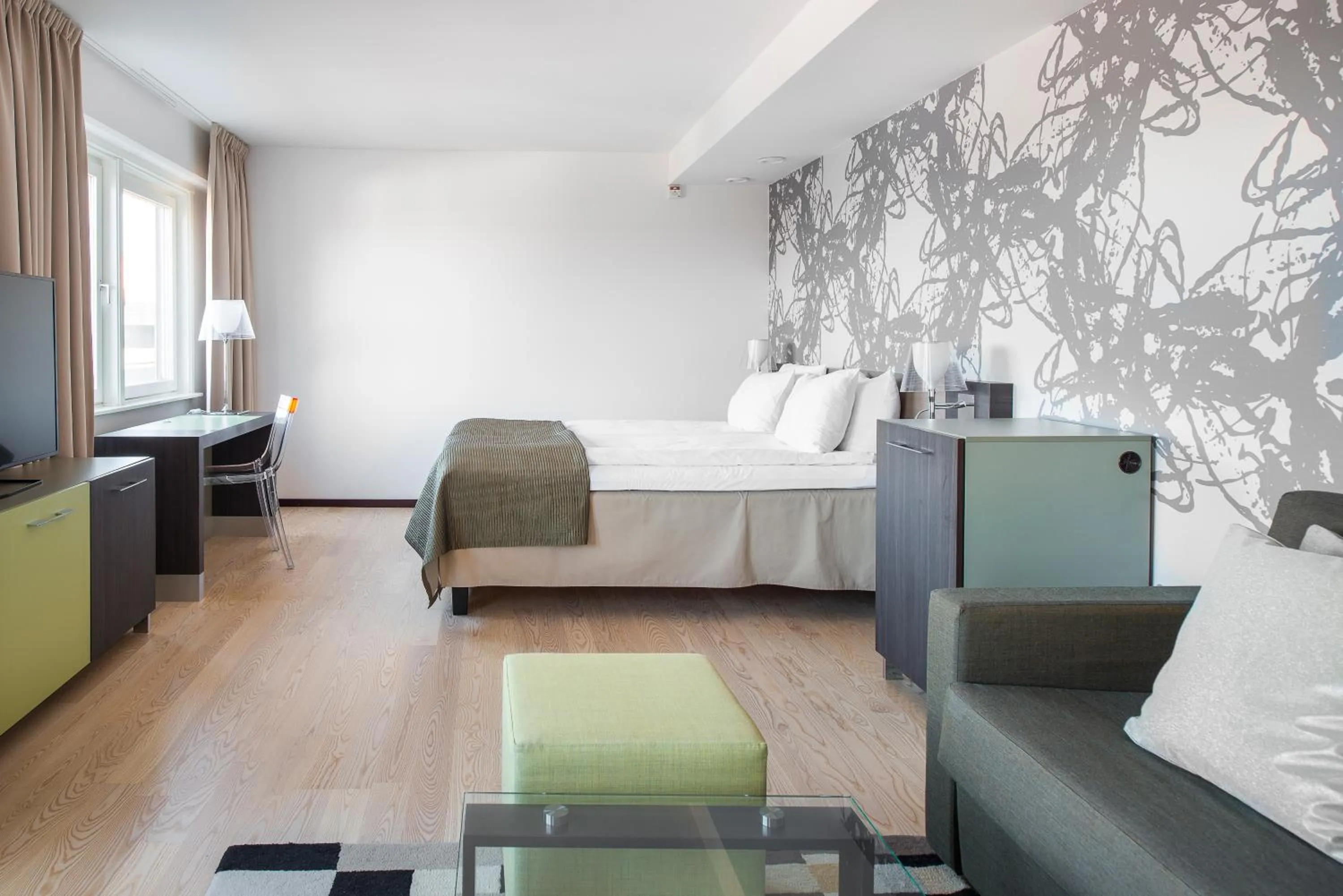 Bedroom, Bed in Quality Hotel Luleå