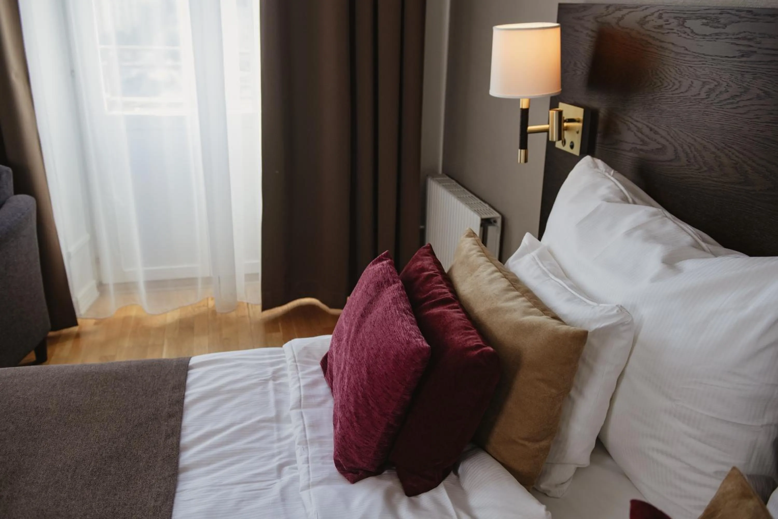 Bed in Home Hotel Drott