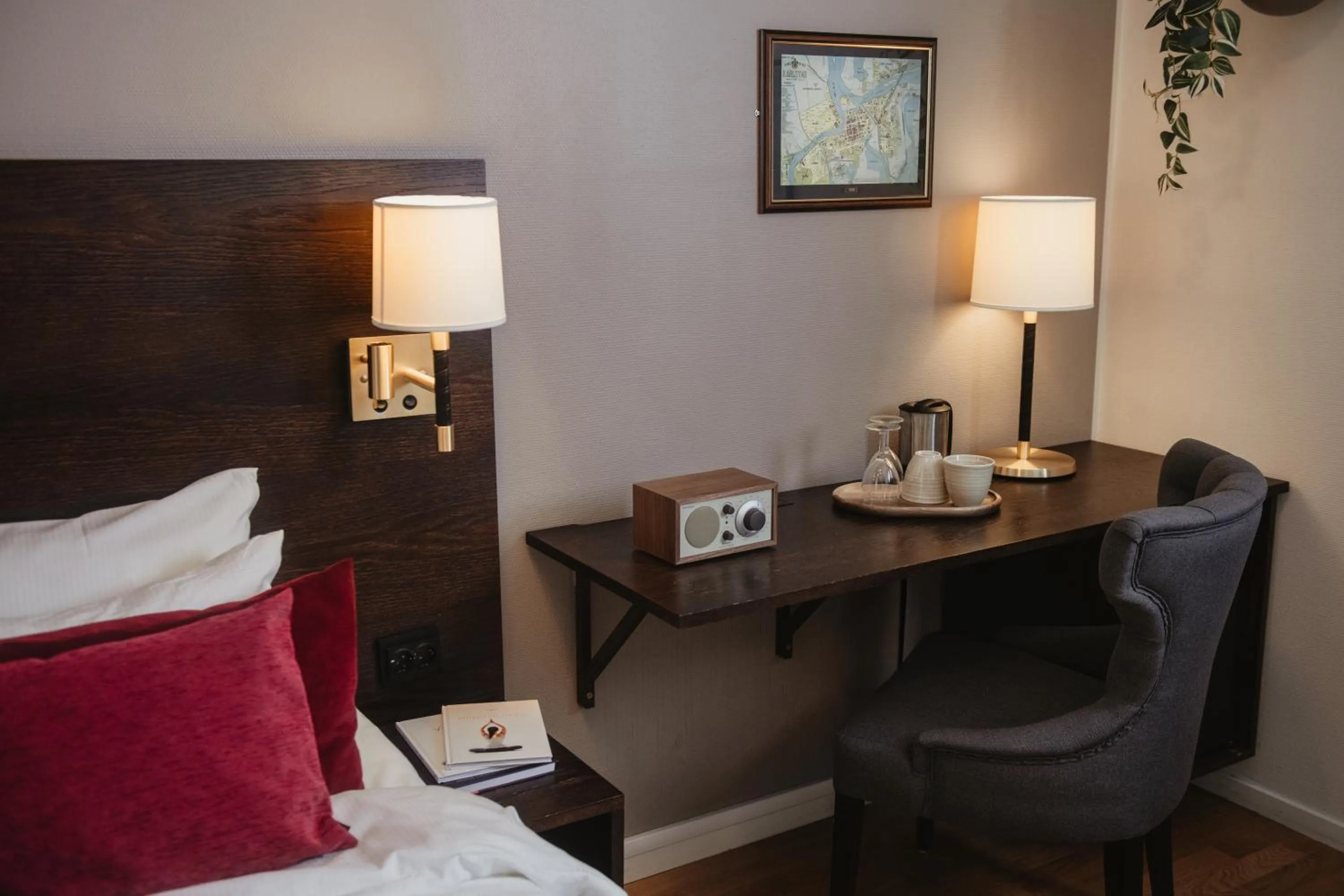 Bed in Home Hotel Drott