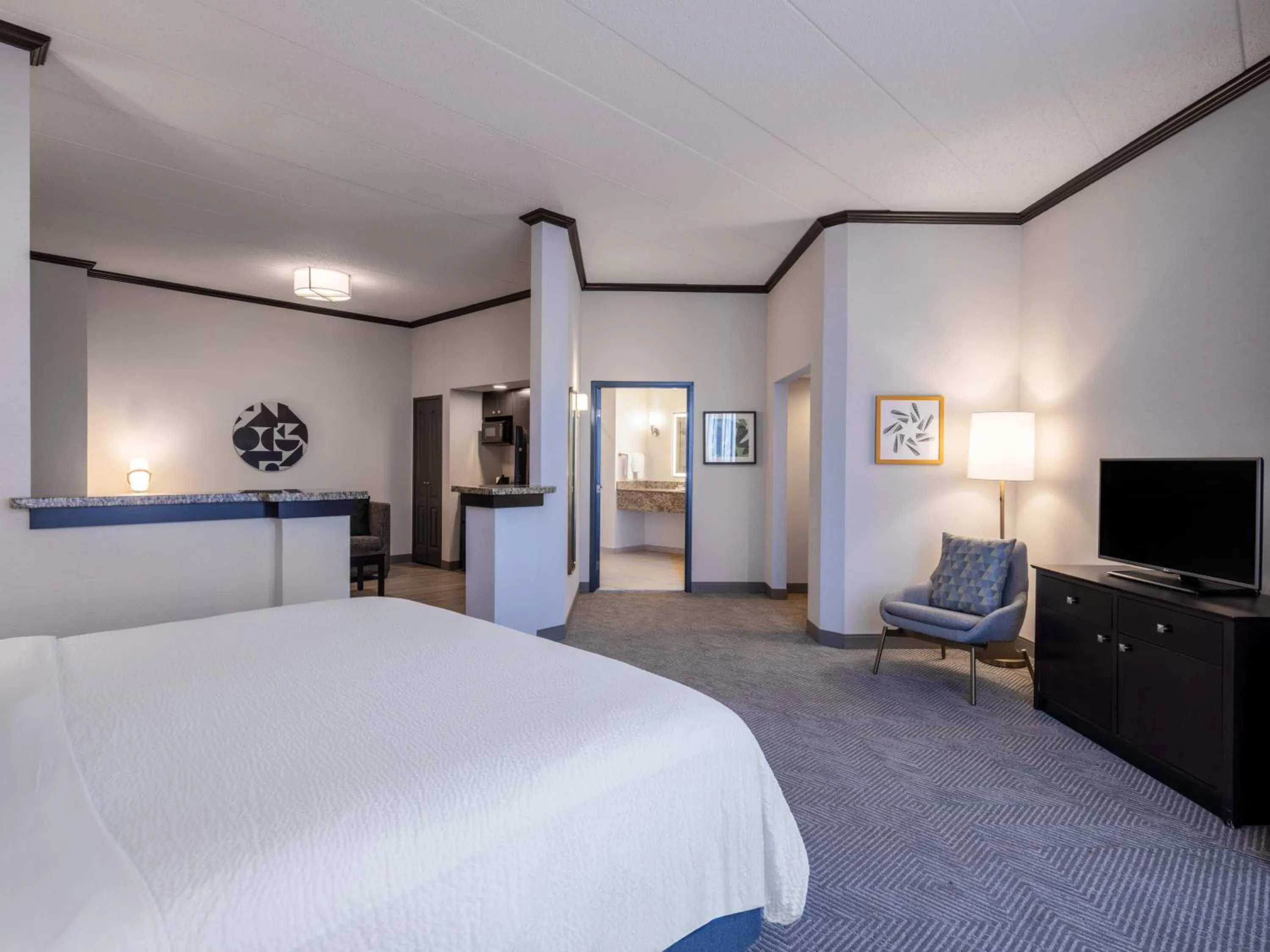 Photo of the whole room, Bed in Holiday Inn Hotel & Suites Chicago Northwest - Elgin by IHG