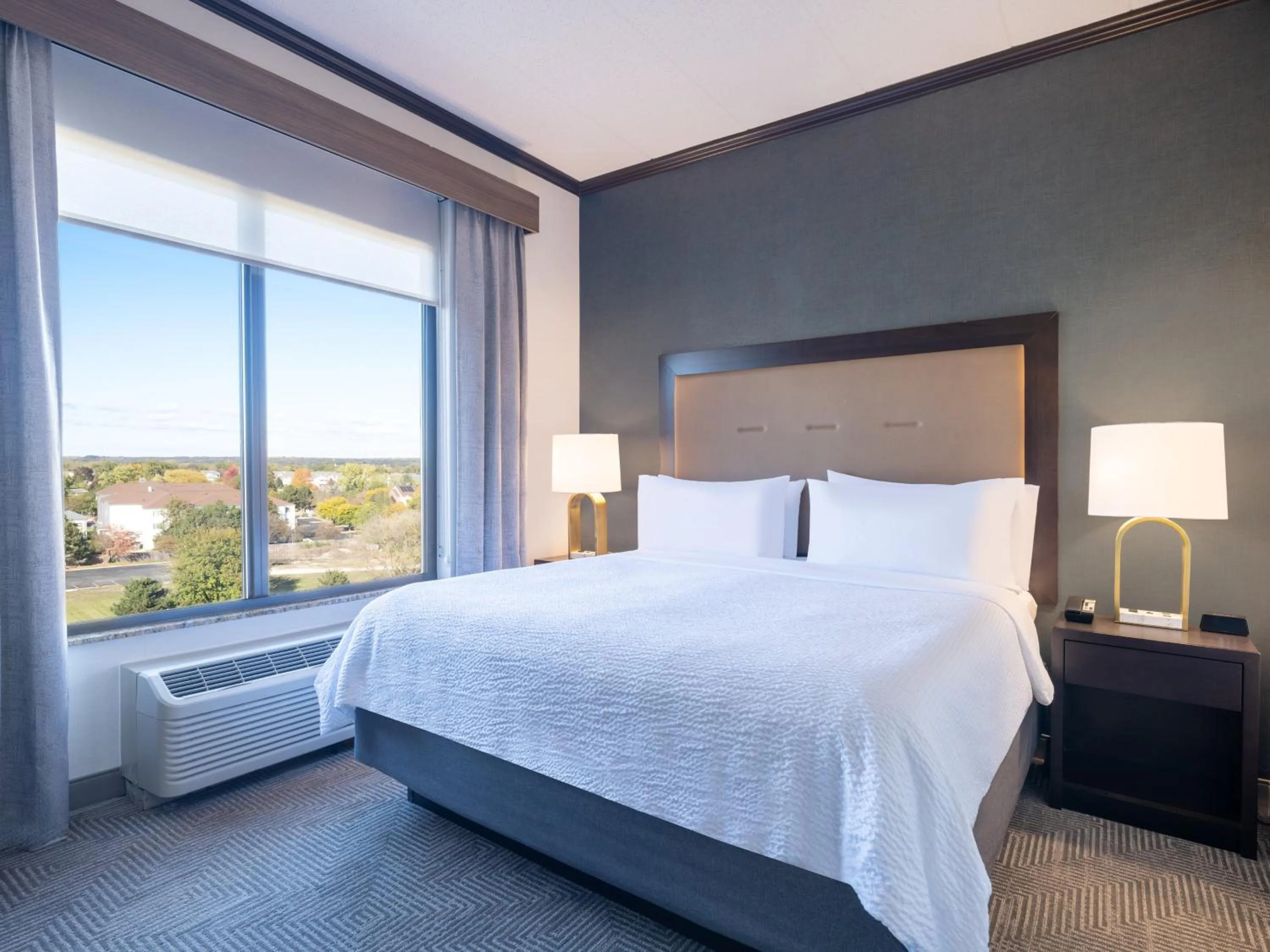 Photo of the whole room, Bed in Holiday Inn Hotel & Suites Chicago Northwest - Elgin by IHG