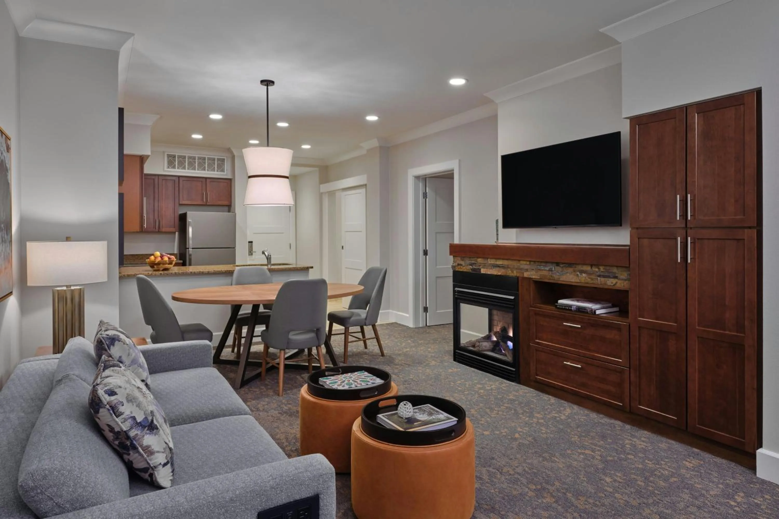 Living room in The Westin Riverfront Mountain Villas, Beaver Creek Mountain