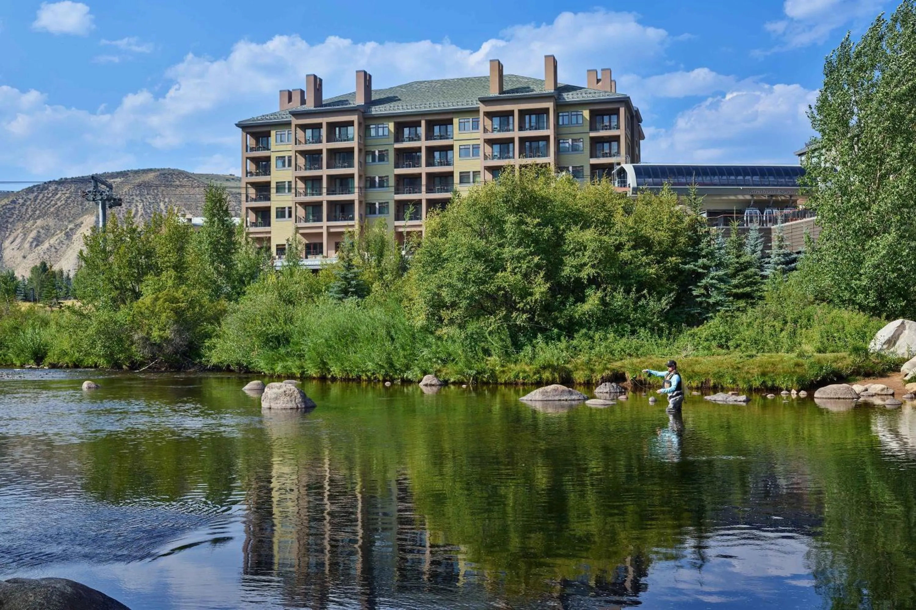 Property building in The Westin Riverfront Mountain Villas, Beaver Creek Mountain