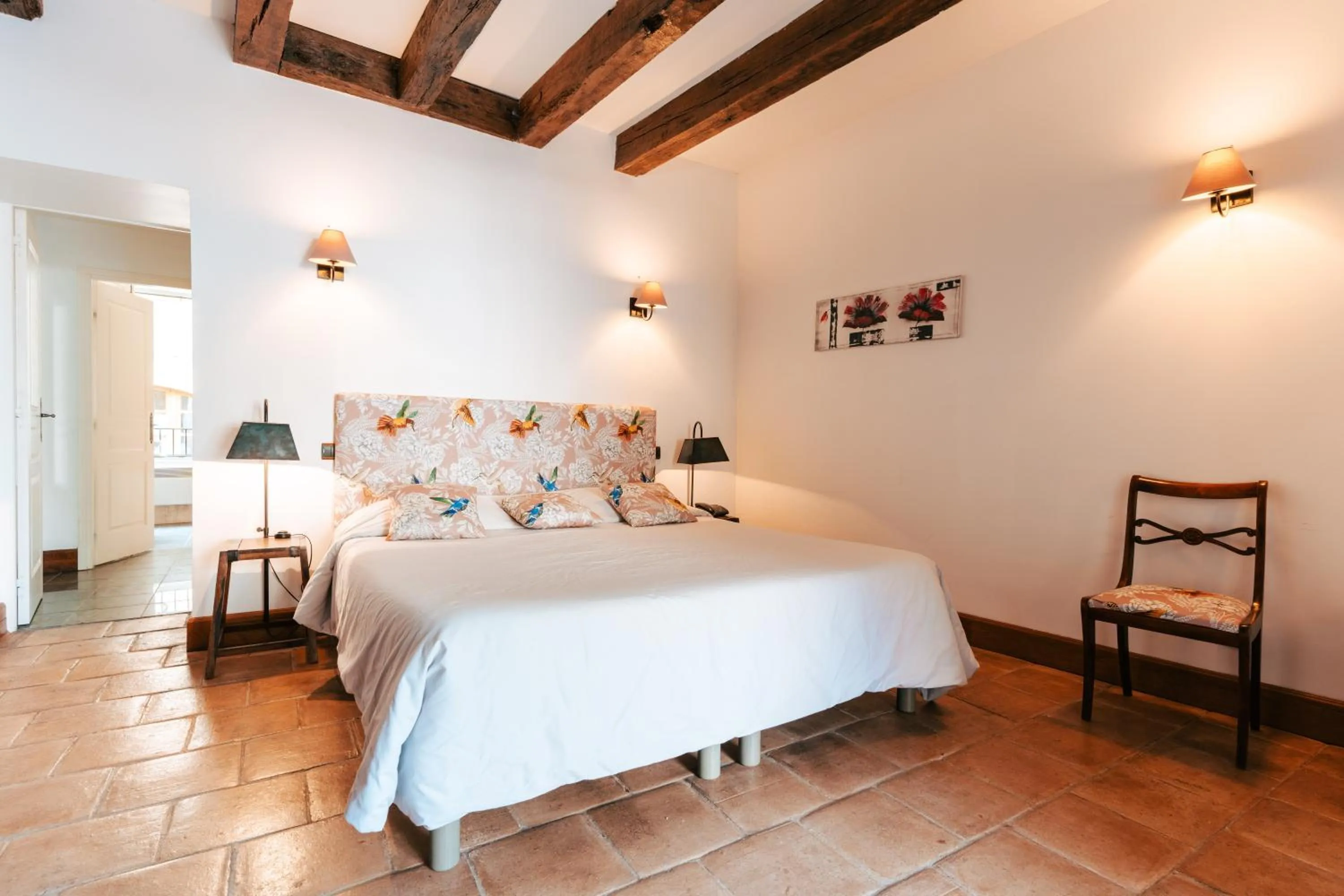 Bed in Hotel des Consuls