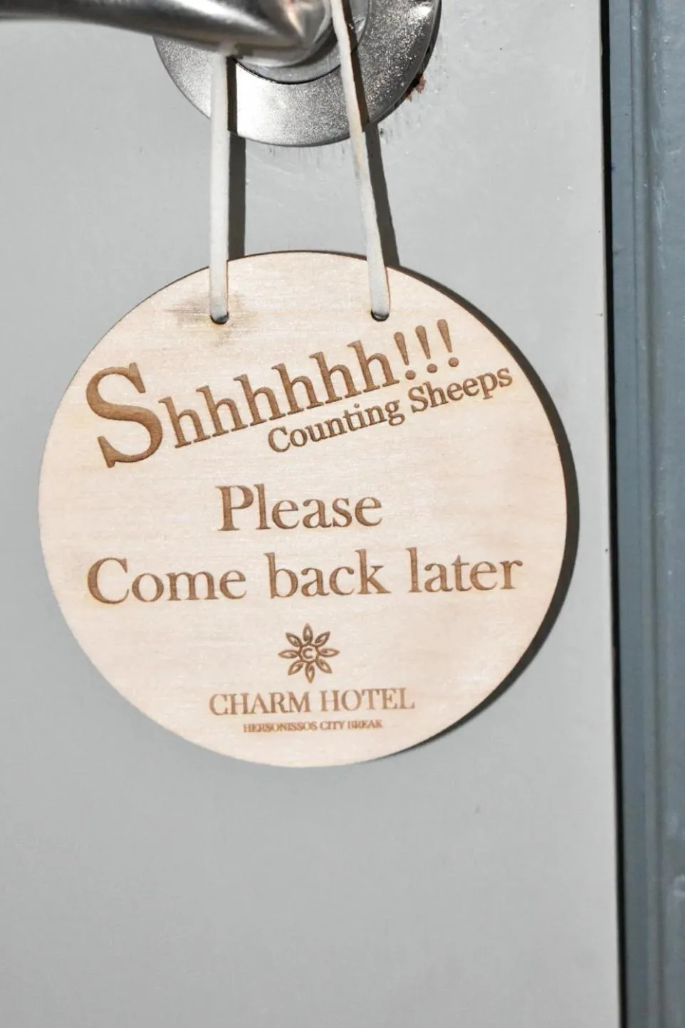 Decorative detail in Charm Hotel, Hersonissos