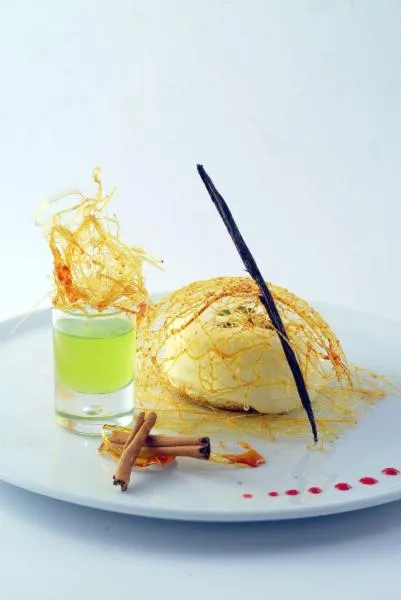 Food close-up in Hotel Le Monal