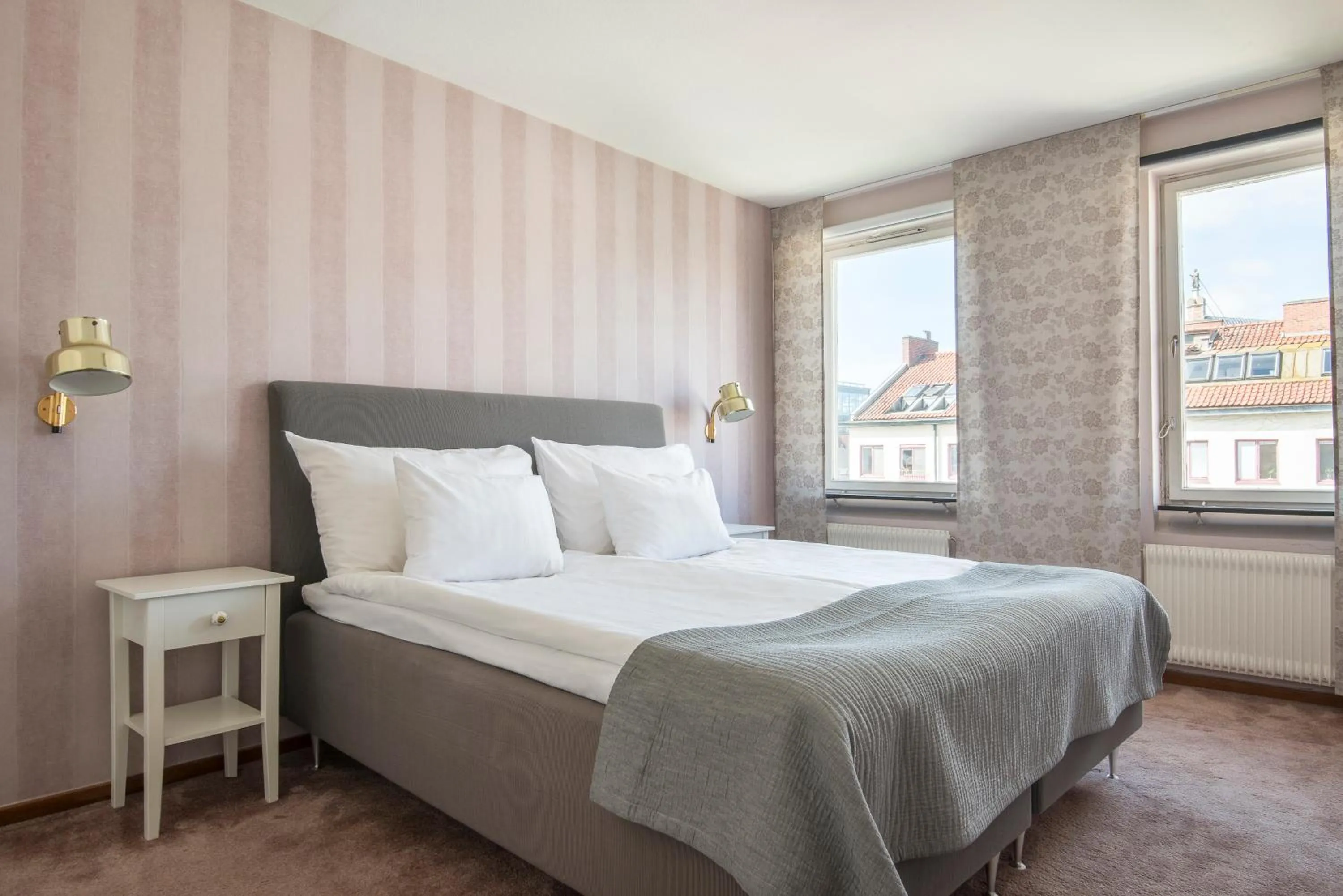 Bedroom, Bed in ProfilHotels Grand Kristianstad