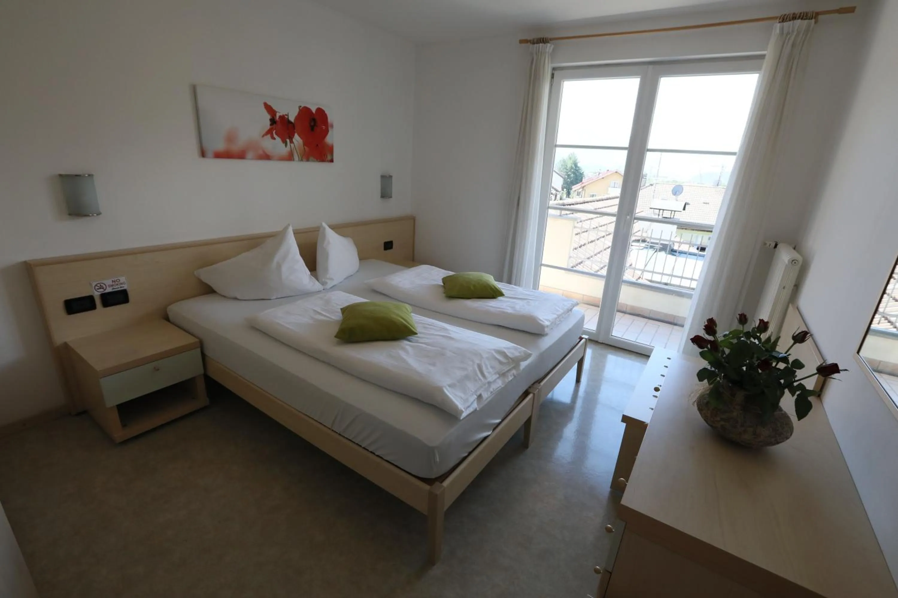 Bed in Hotel Stampfer B&B