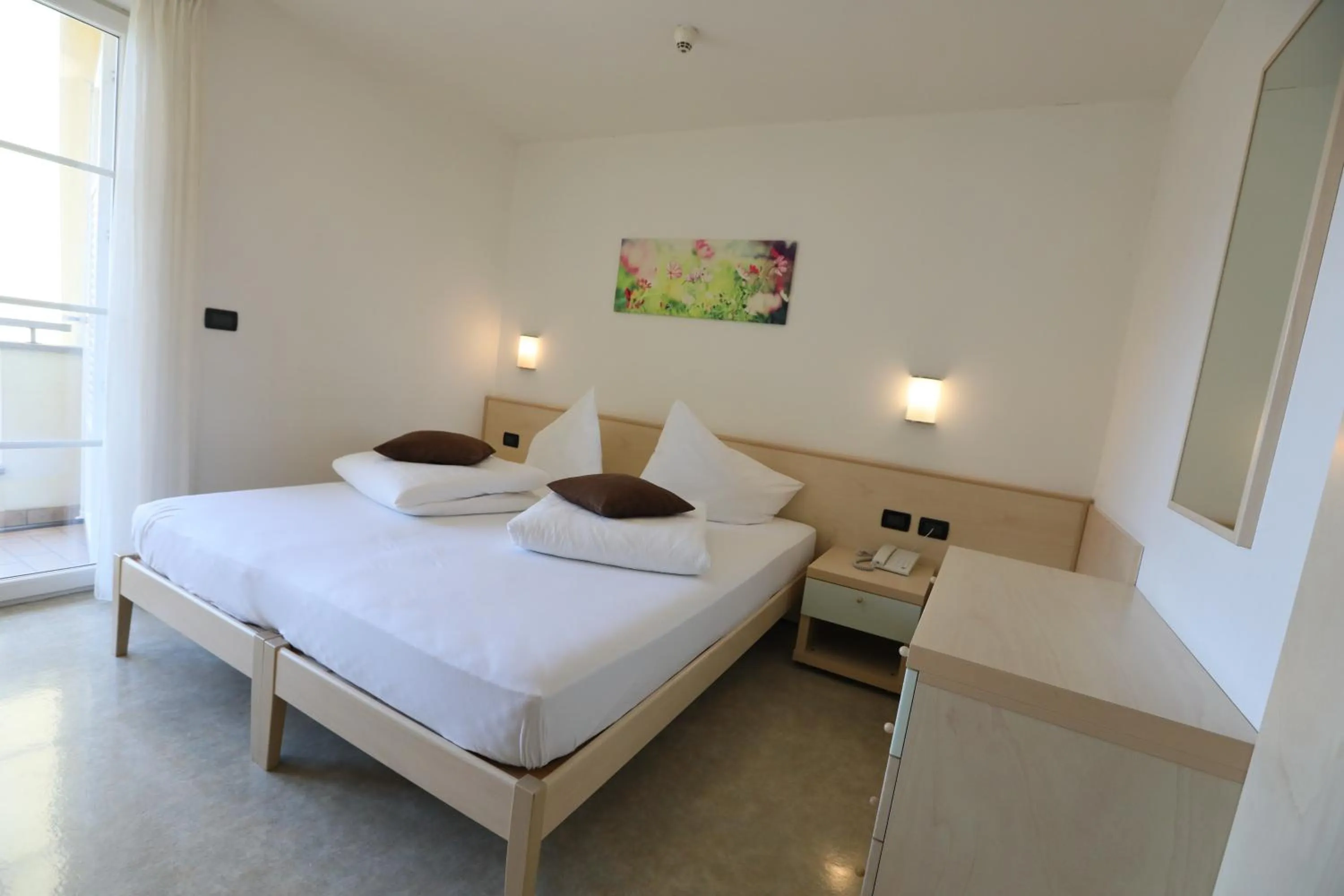 Bed in Hotel Stampfer B&B