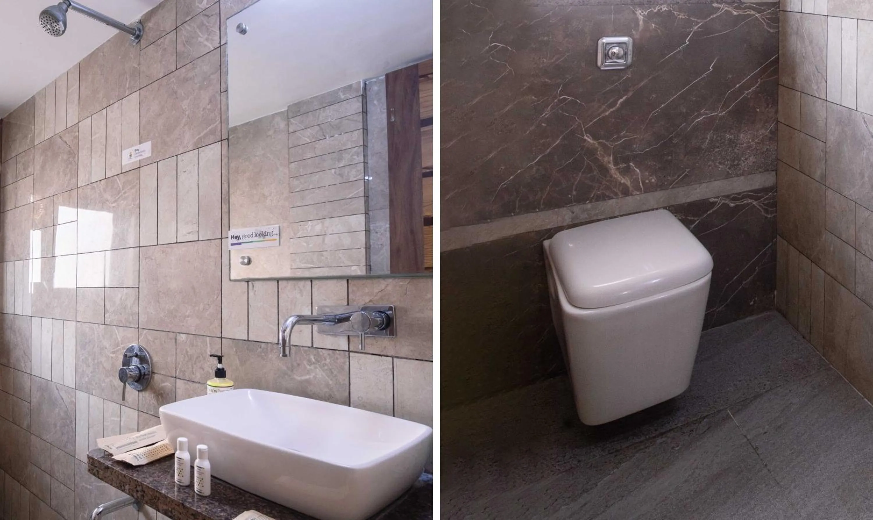 Bathroom in Treebo Hiramani Parel Lalbaug