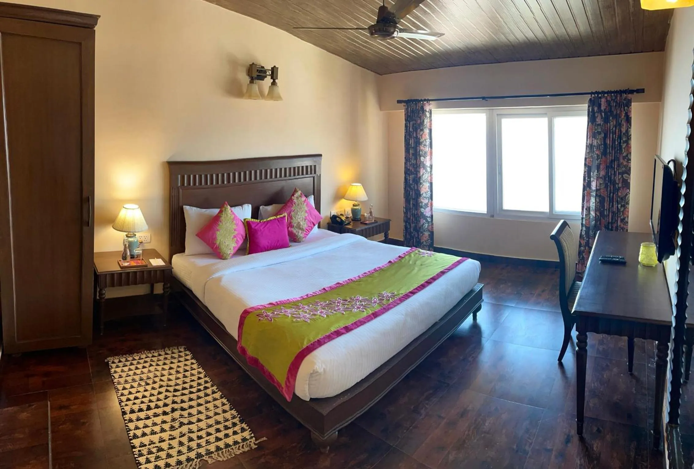 Bed in Tree of Life Highlands Mussoorie