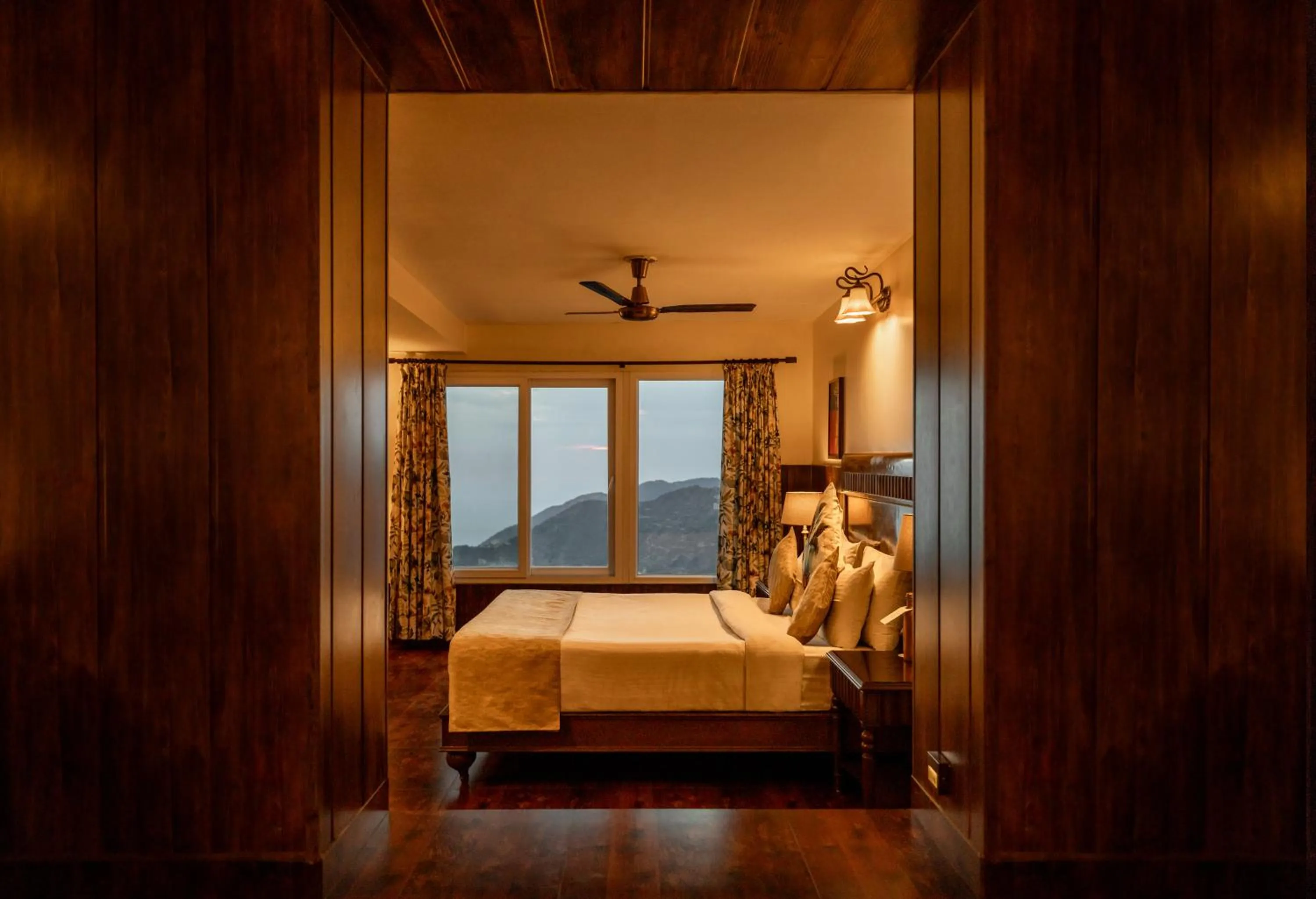 Bedroom, Bed in Tree of Life Highlands Mussoorie