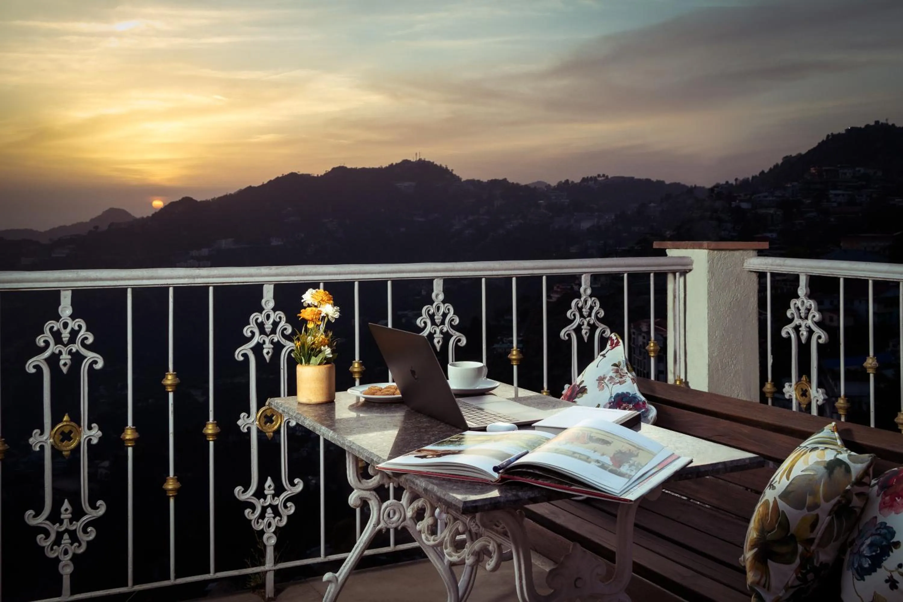 Balcony/Terrace in Tree of Life Highlands Mussoorie