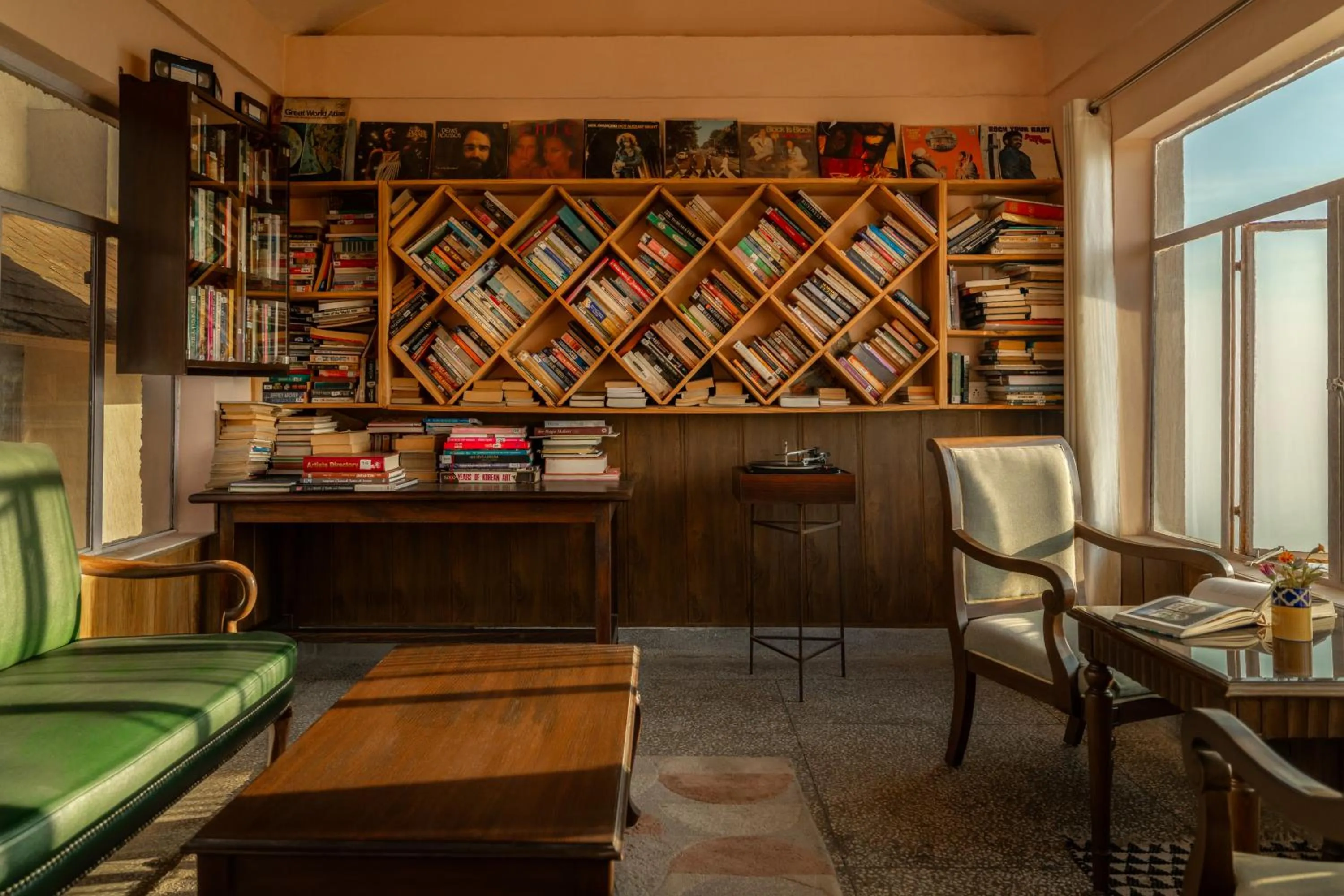 Library in Tree of Life Highlands Mussoorie