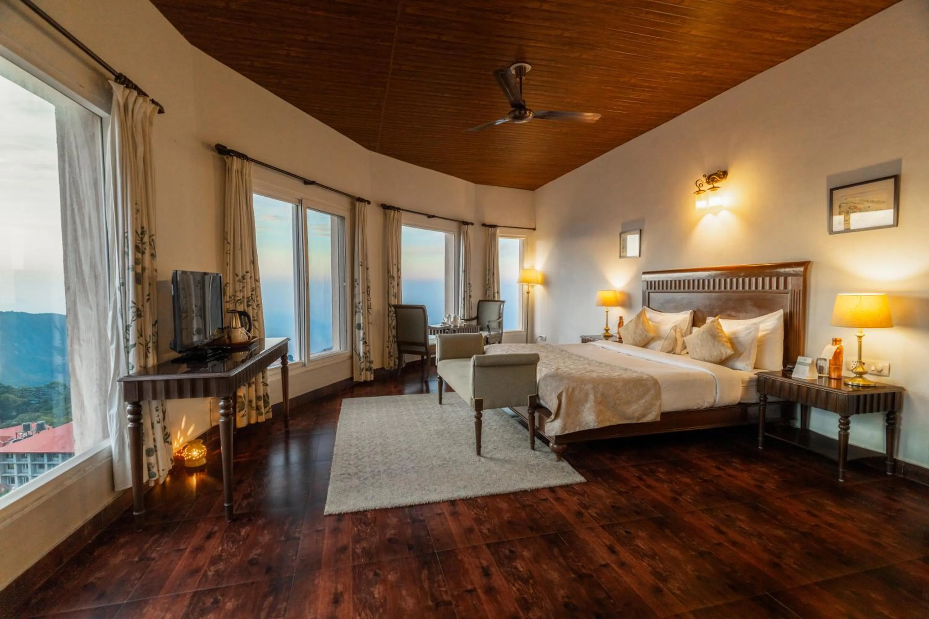 Bedroom, Bed in Tree of Life Highlands Mussoorie