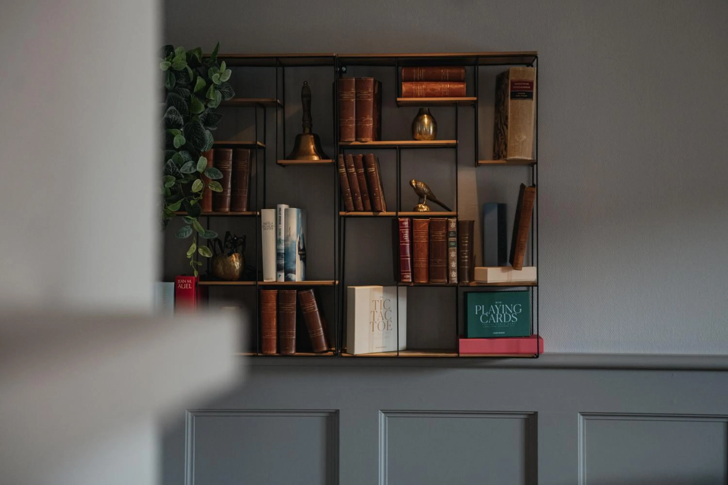 Library in Home Hotel Uman