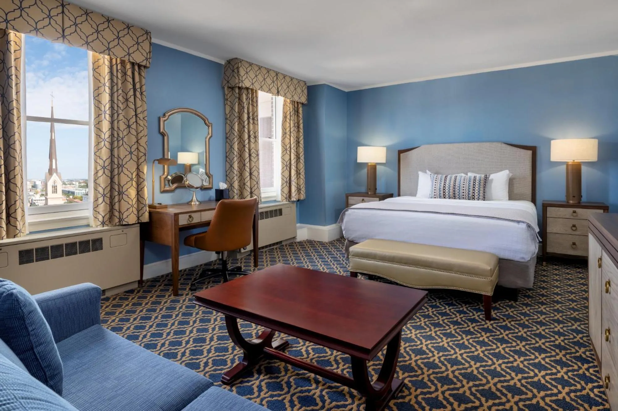 Deluxe Room in Francis Marion Hotel