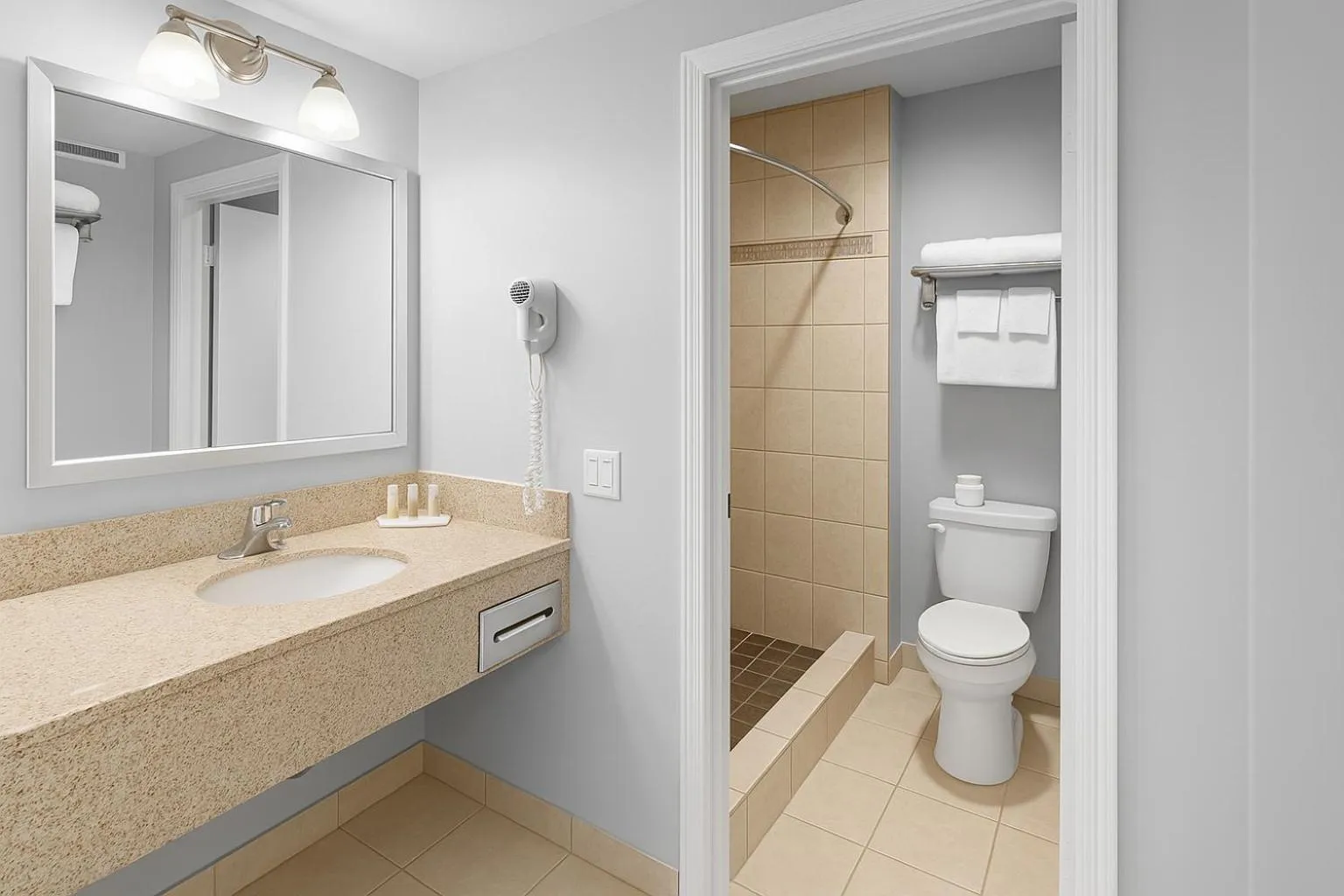 Bathroom in The Live Hotel