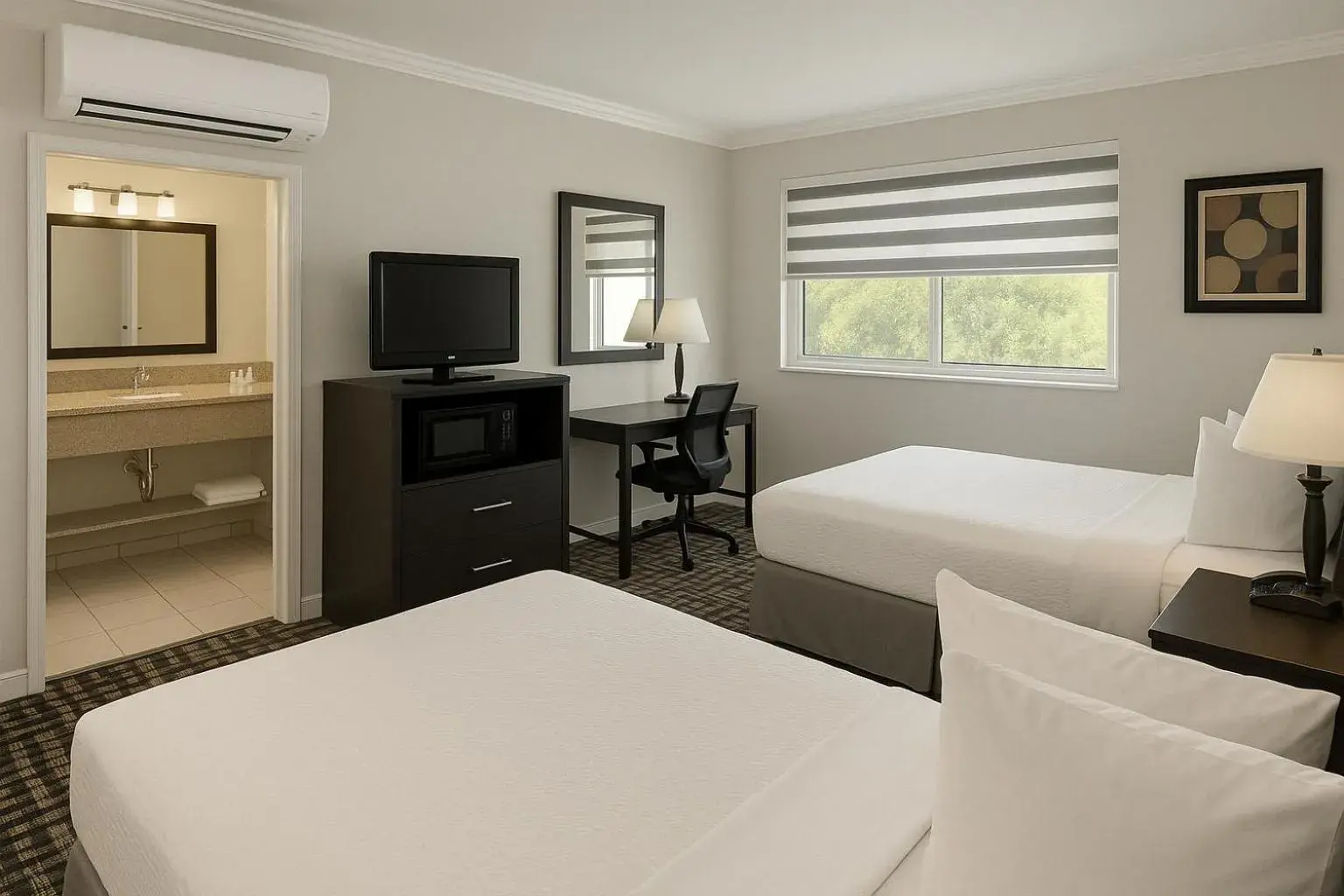 2 Double Beds in The Live Hotel 2 Double Beds in The Live Hotel