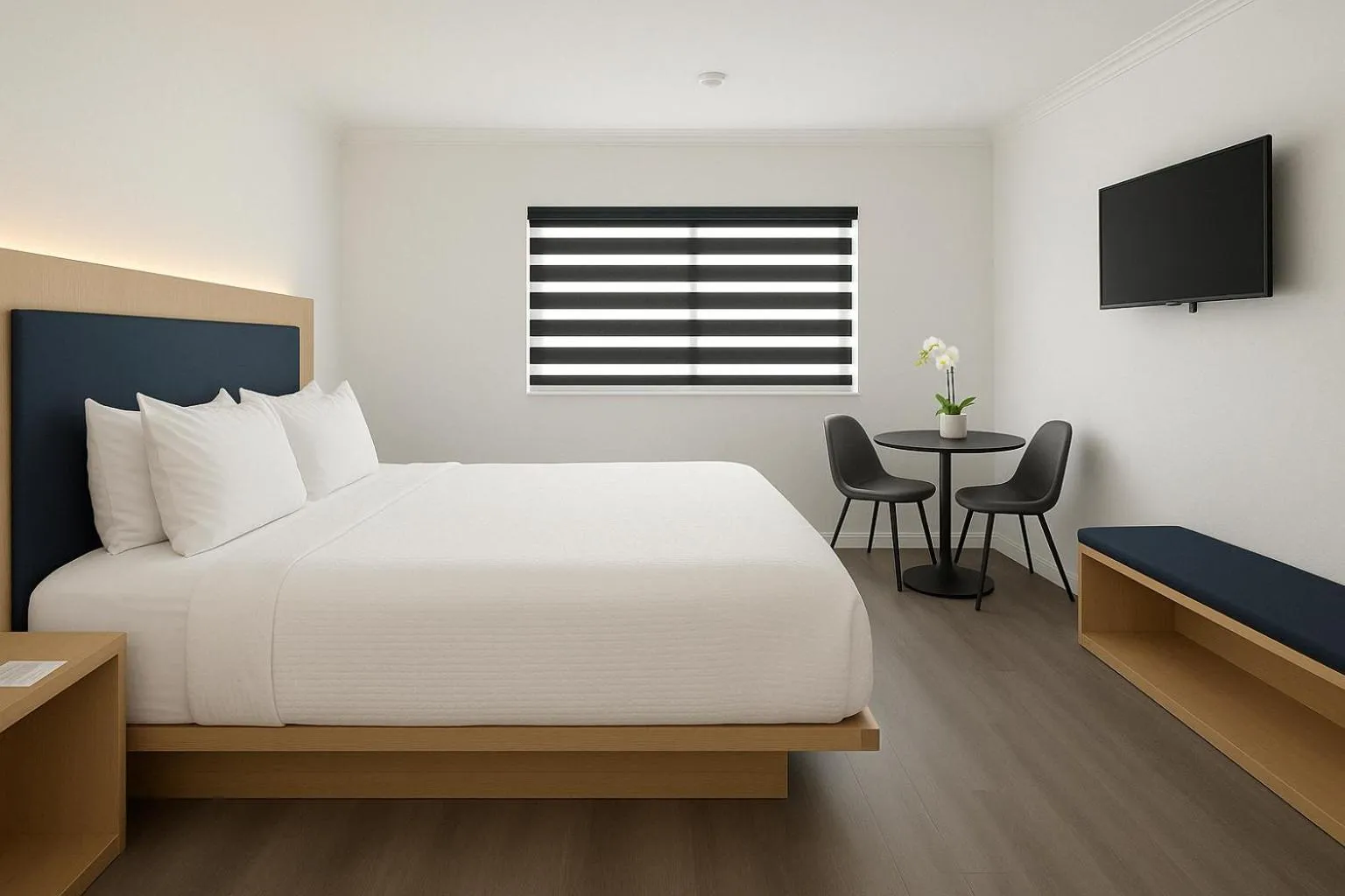 Bed in The Live Hotel