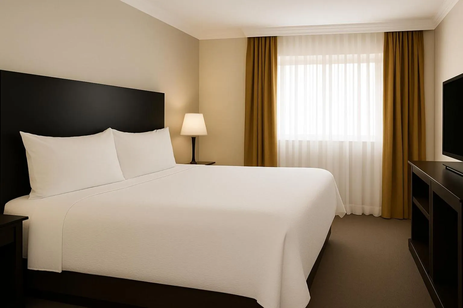 Bed in The Live Hotel