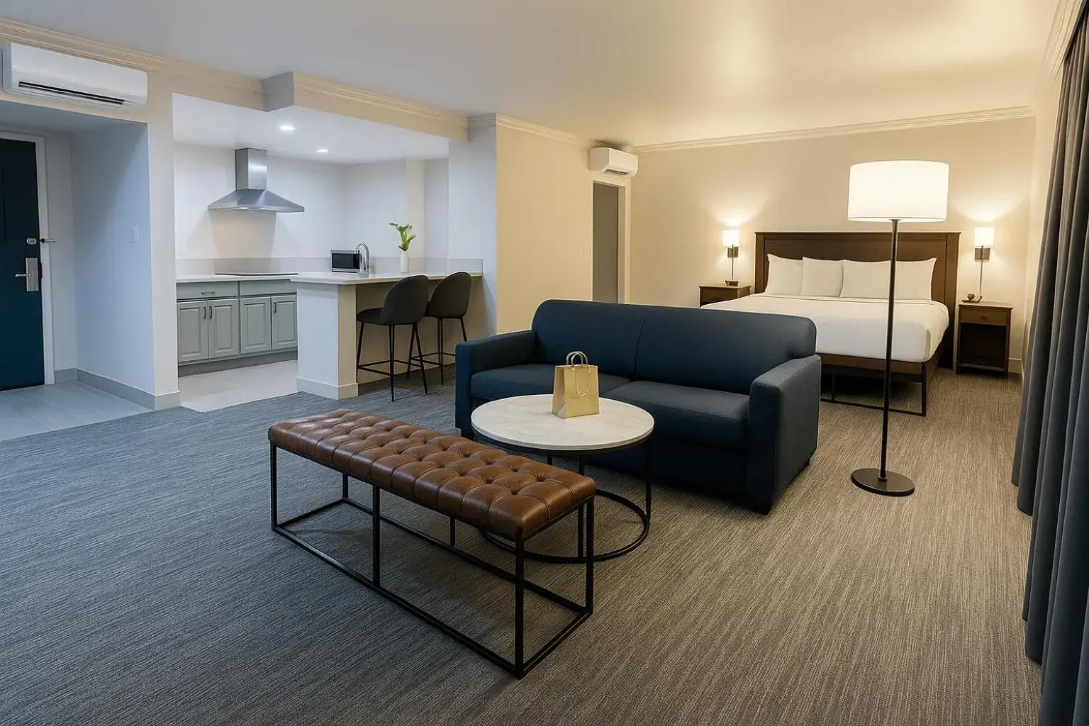 Studio Suite, 1 King Bed with Kitchenette in The Live Hotel Studio Suite, 1 King Bed with Kitchenette in The Live Hotel