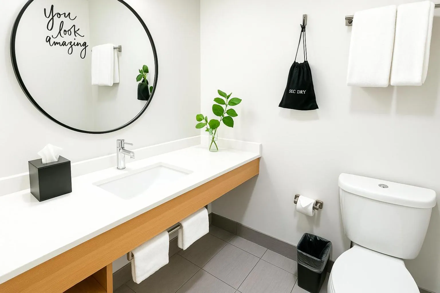 Bathroom in The Live Hotel