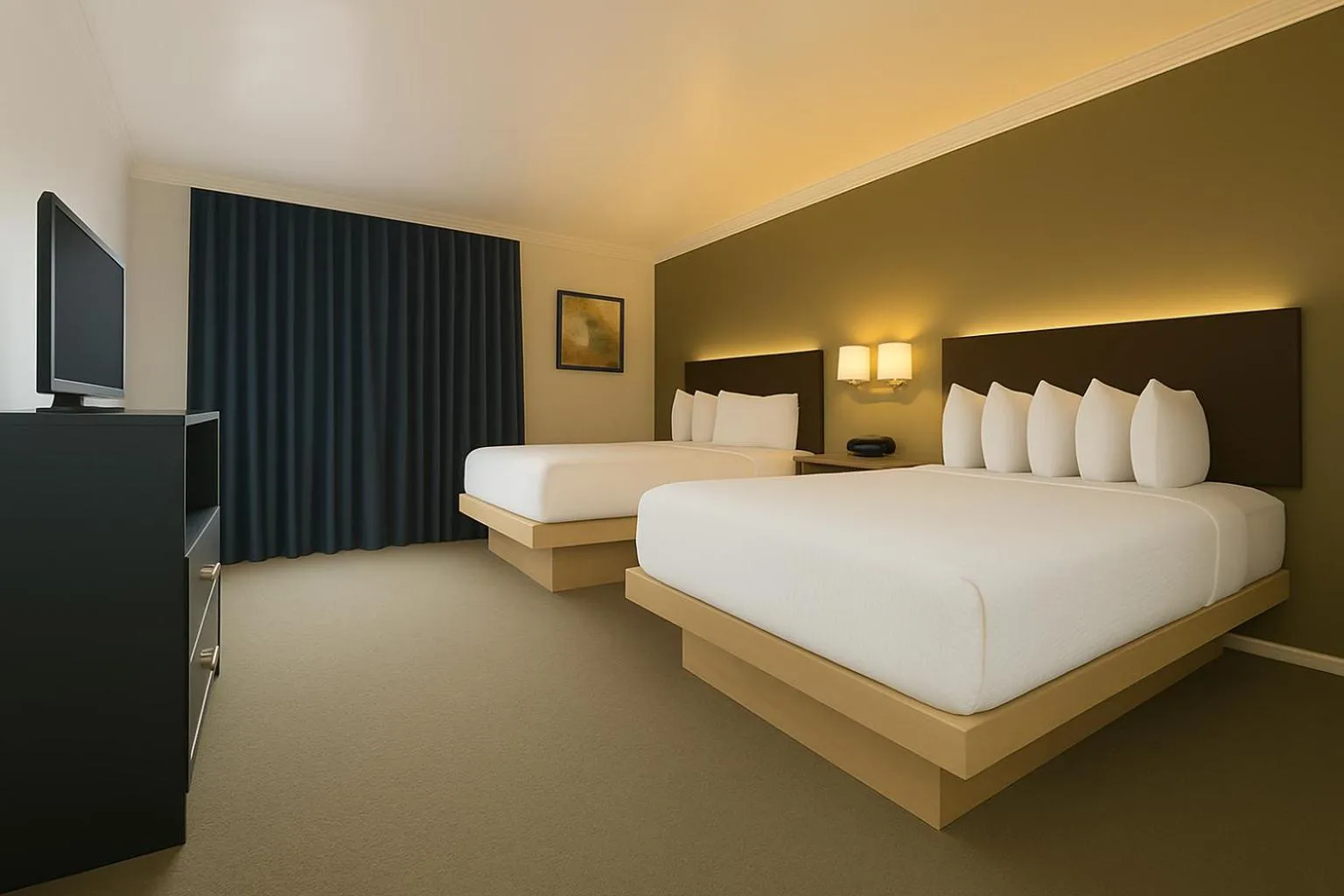 Bedroom, Bed in The Live Hotel