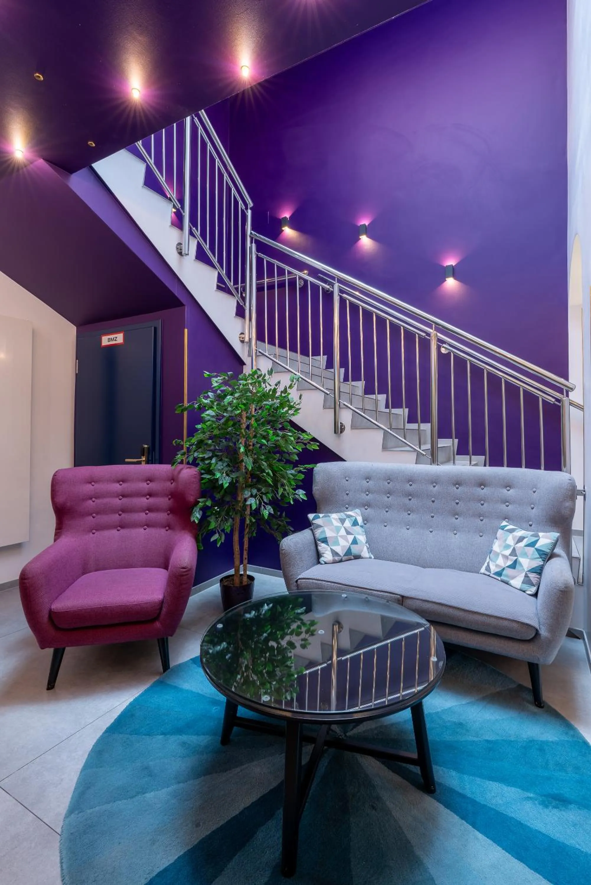 Lobby or reception in Das Schreder Hotel