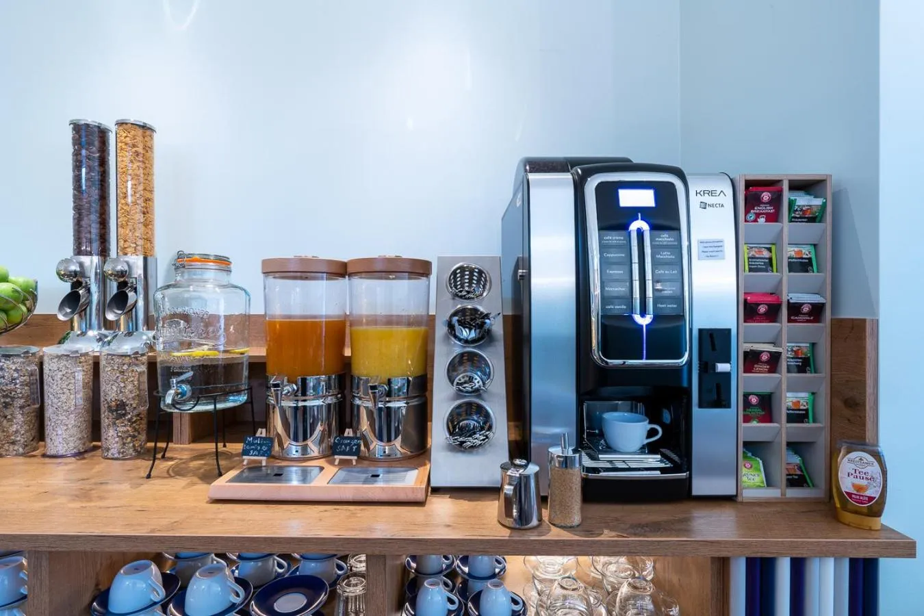 Buffet breakfast in Das Schreder Hotel