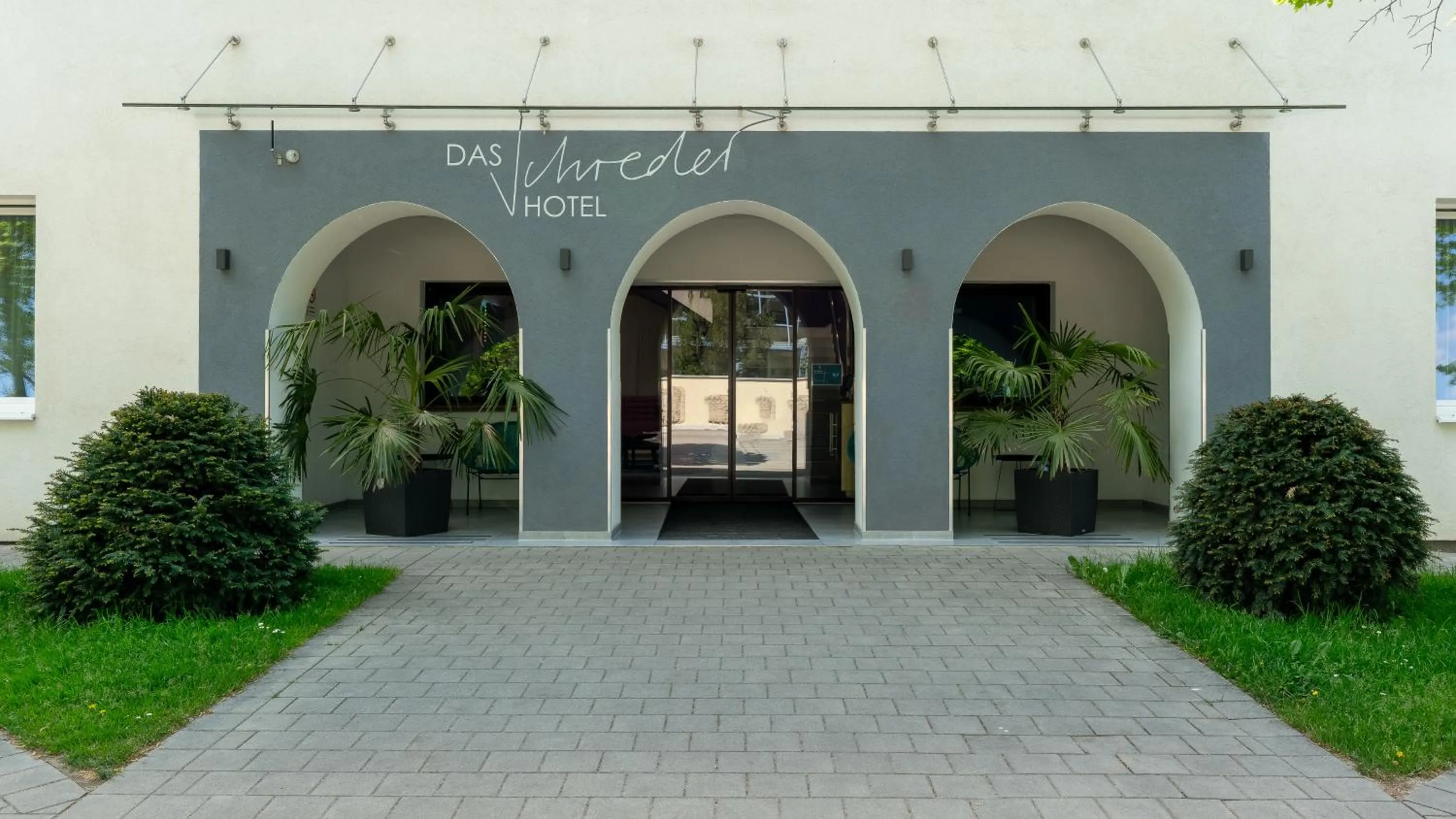 Property building in Das Schreder Hotel