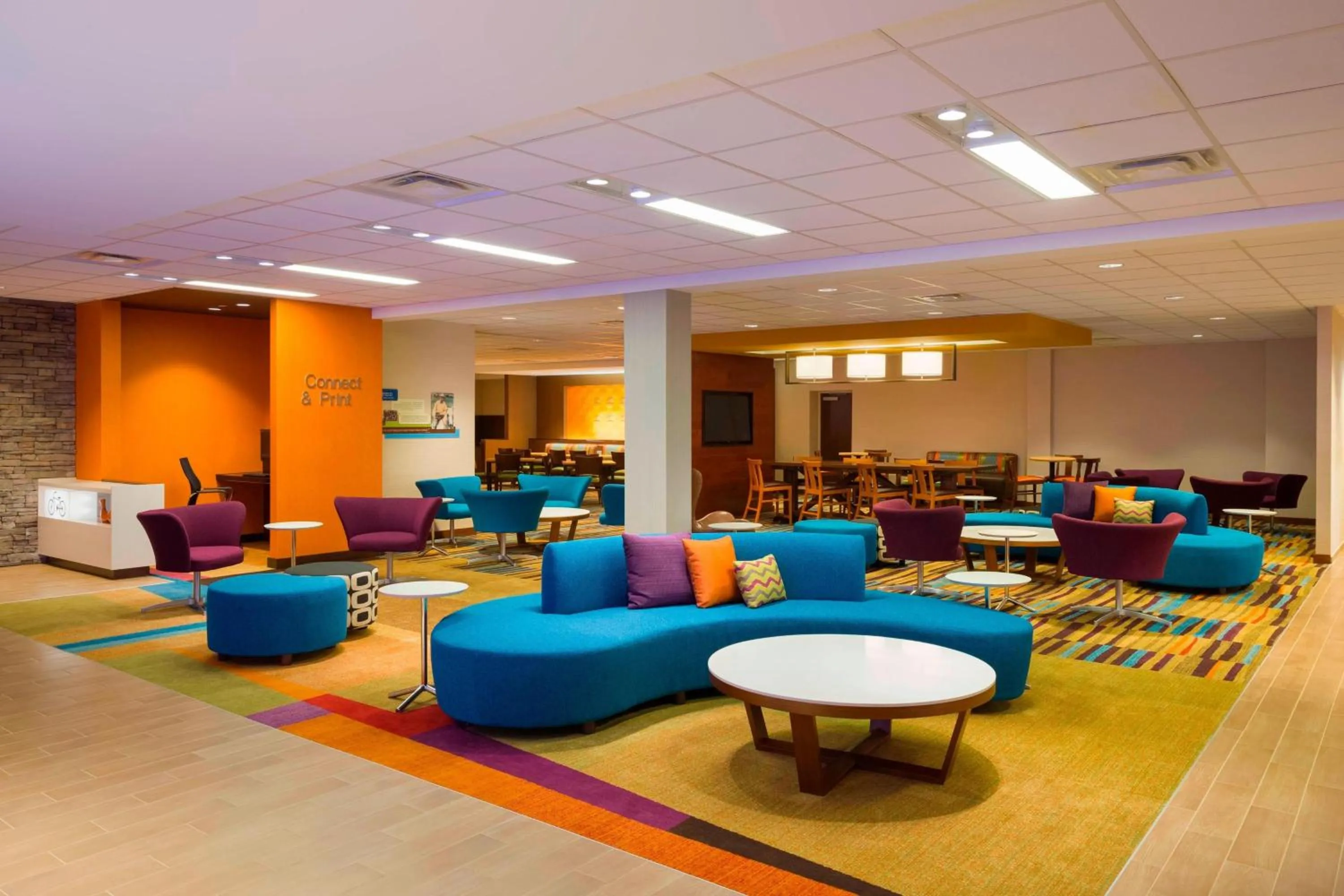 Lobby or reception in Fairfield Inn & Suites by Marriott Paramus