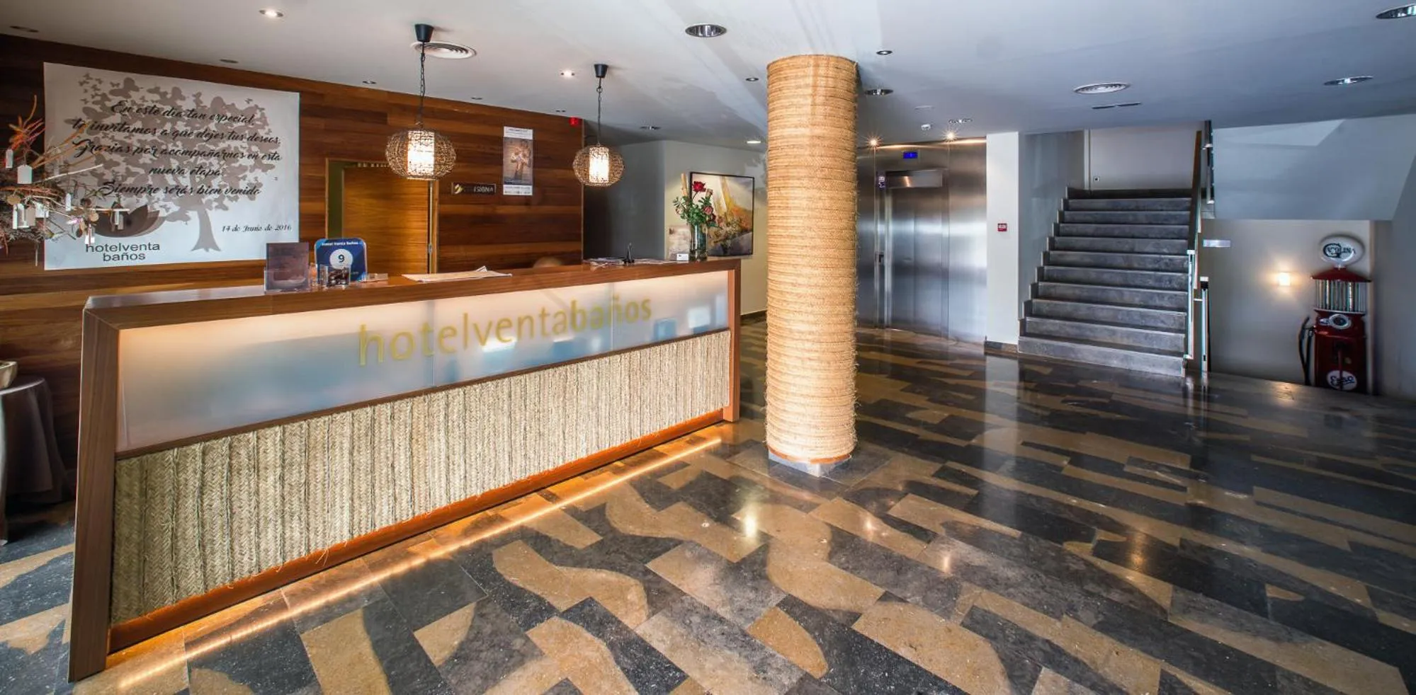 Property building in Hotel Venta Baños