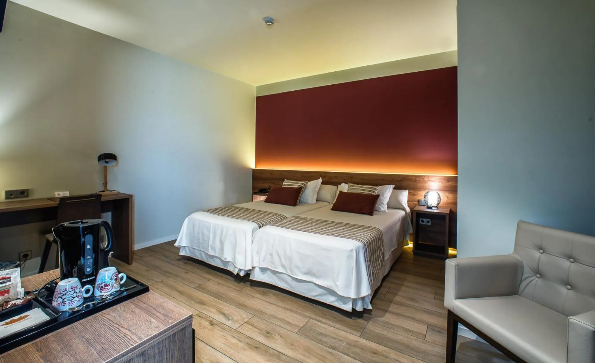 Bed in Hotel Venta Baños