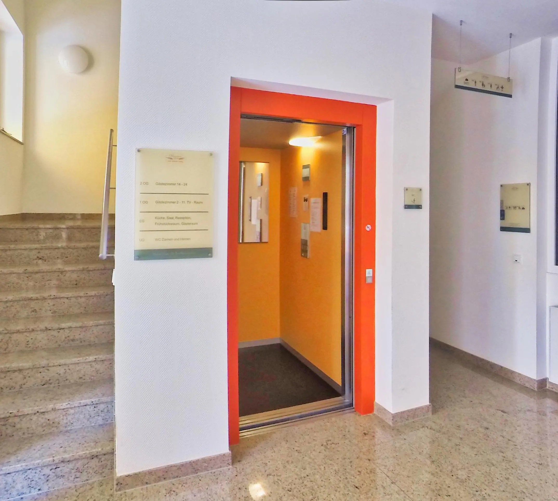 Decorative detail in Hotel Maurer