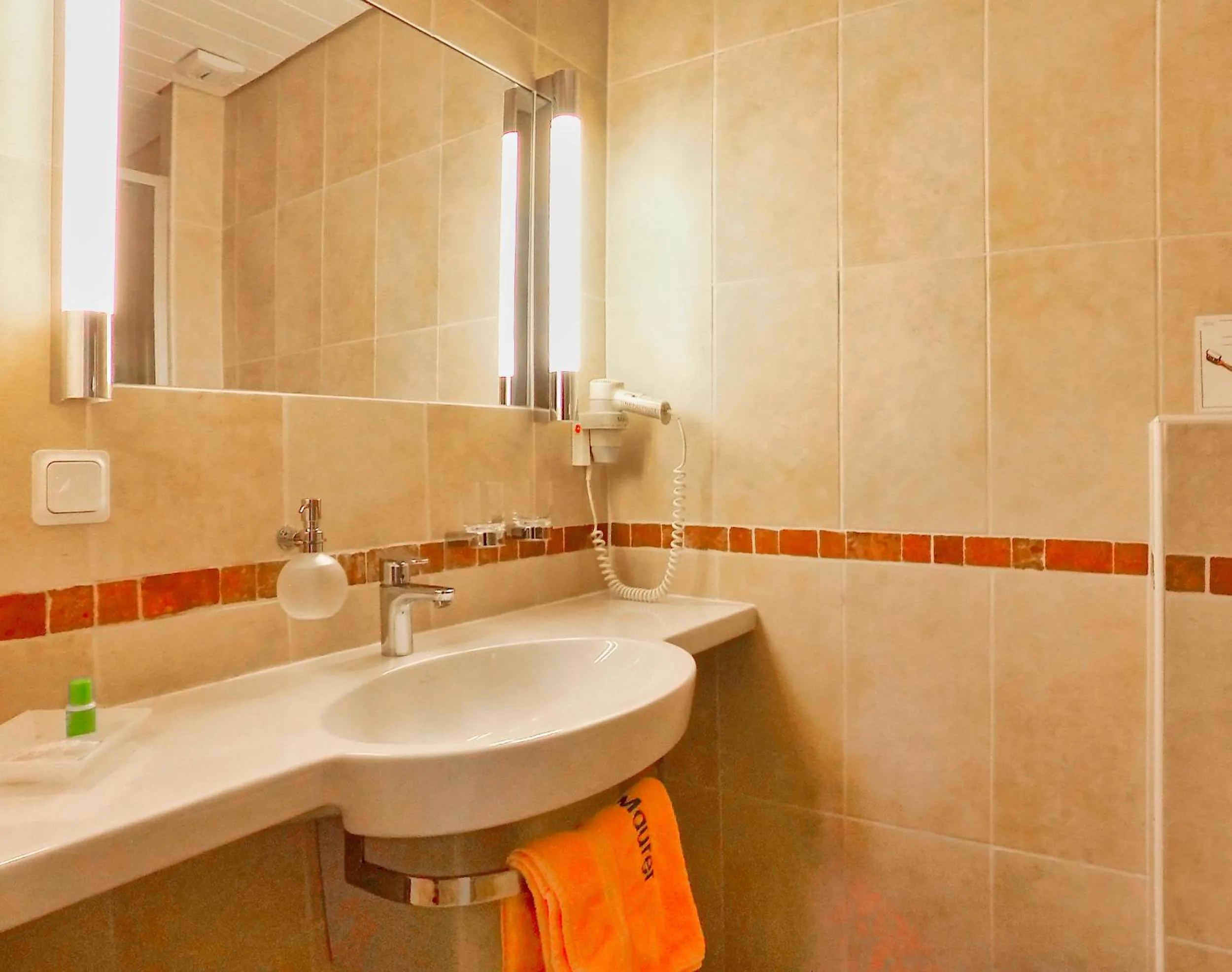 Bathroom in Hotel Maurer