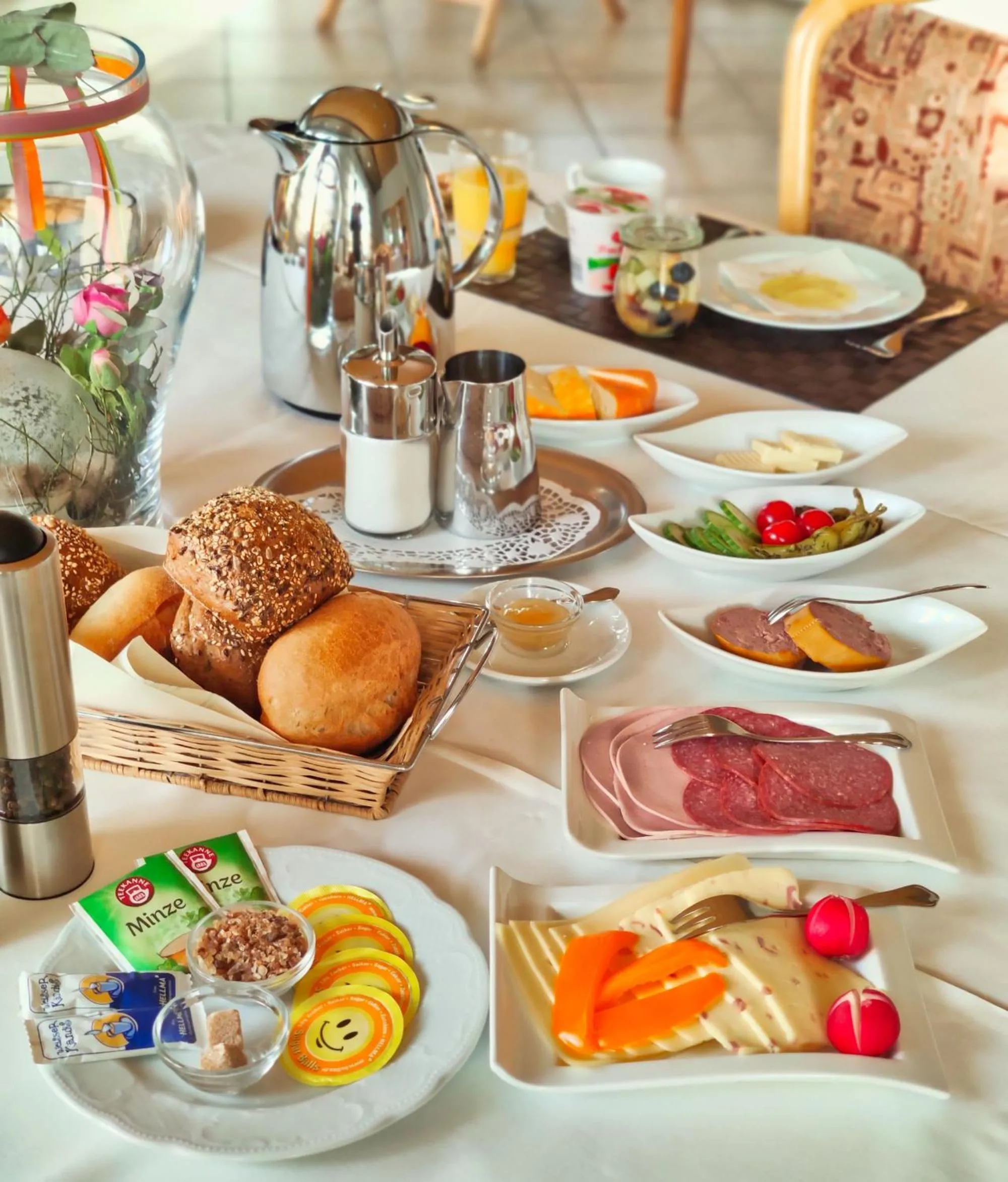 Food and drinks in Hotel Maurer